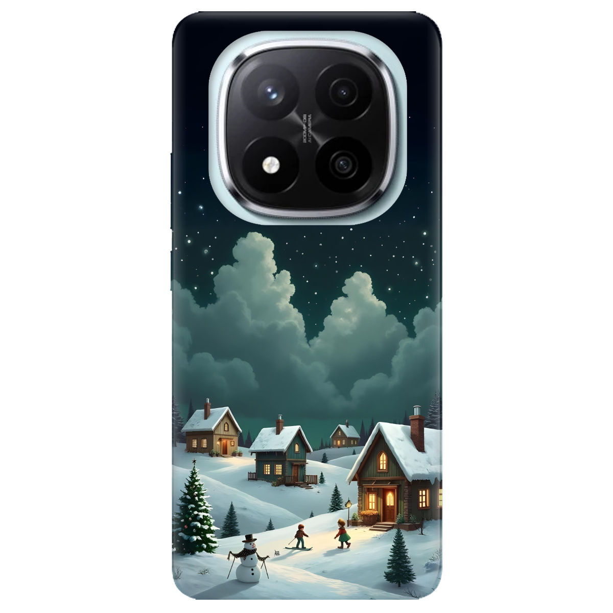 Чехол для Xiaomi Redmi Note 14 Pro + 5G Winter Night - фото 1 - Чехлы для телефонов