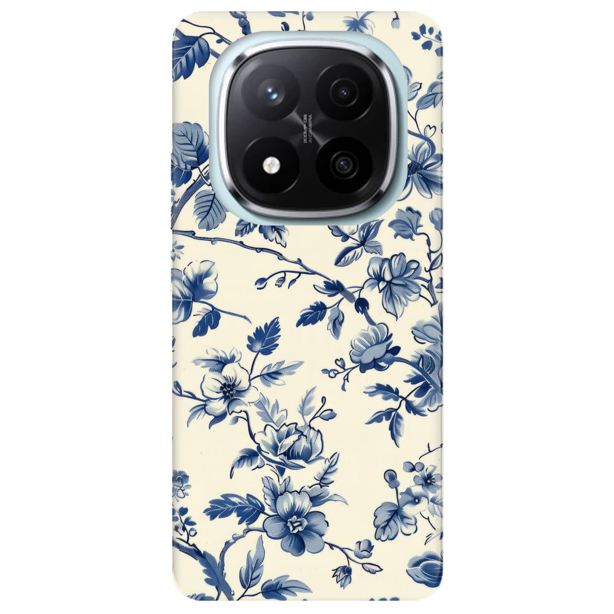 Чехол для Xiaomi Redmi Note 14 Pro + 5G Blue Garden - фото 1 - Чехлы для телефонов