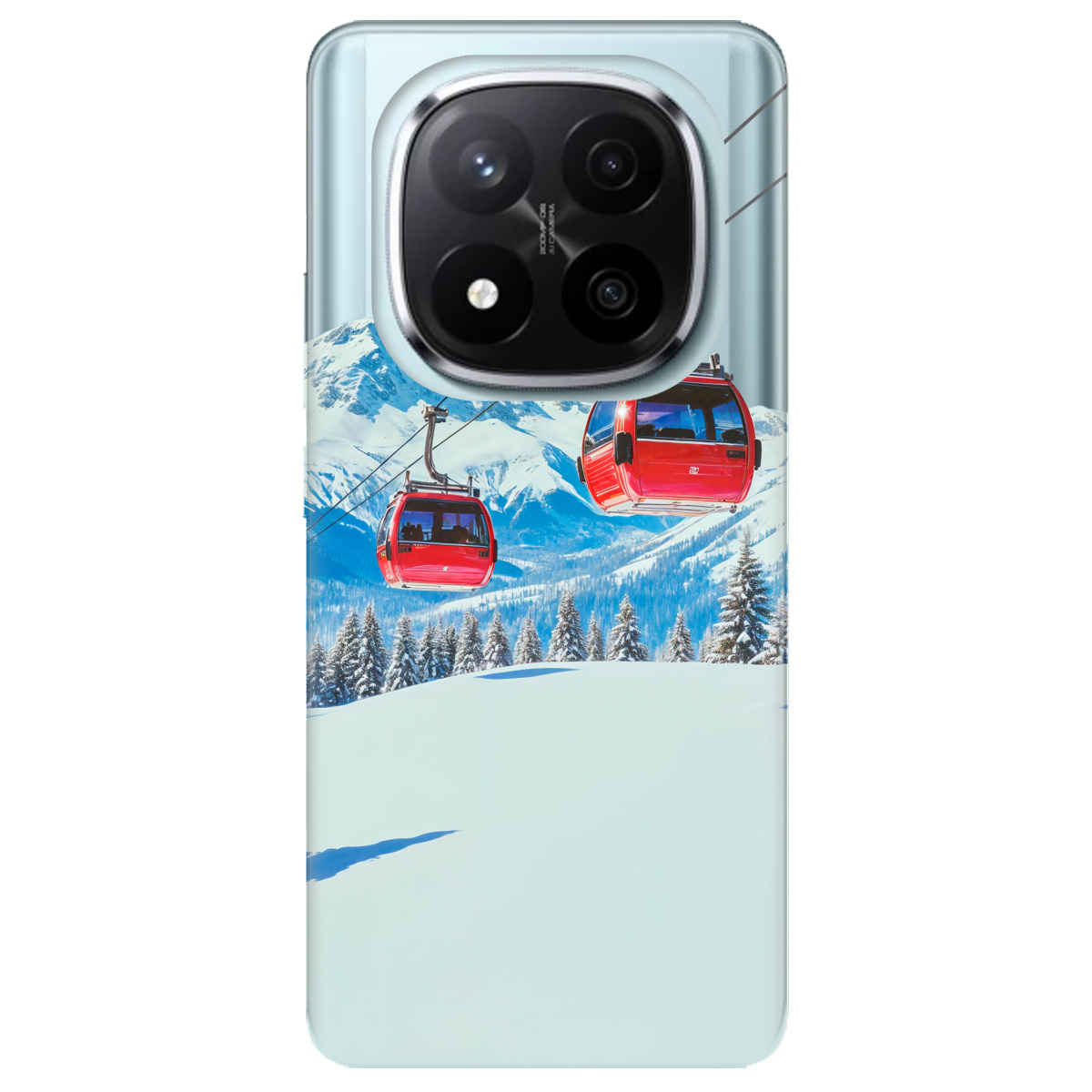 Чехол для Xiaomi Redmi Note 14 Pro + 5G Над схилами - фото 1 - Чехлы для телефонов