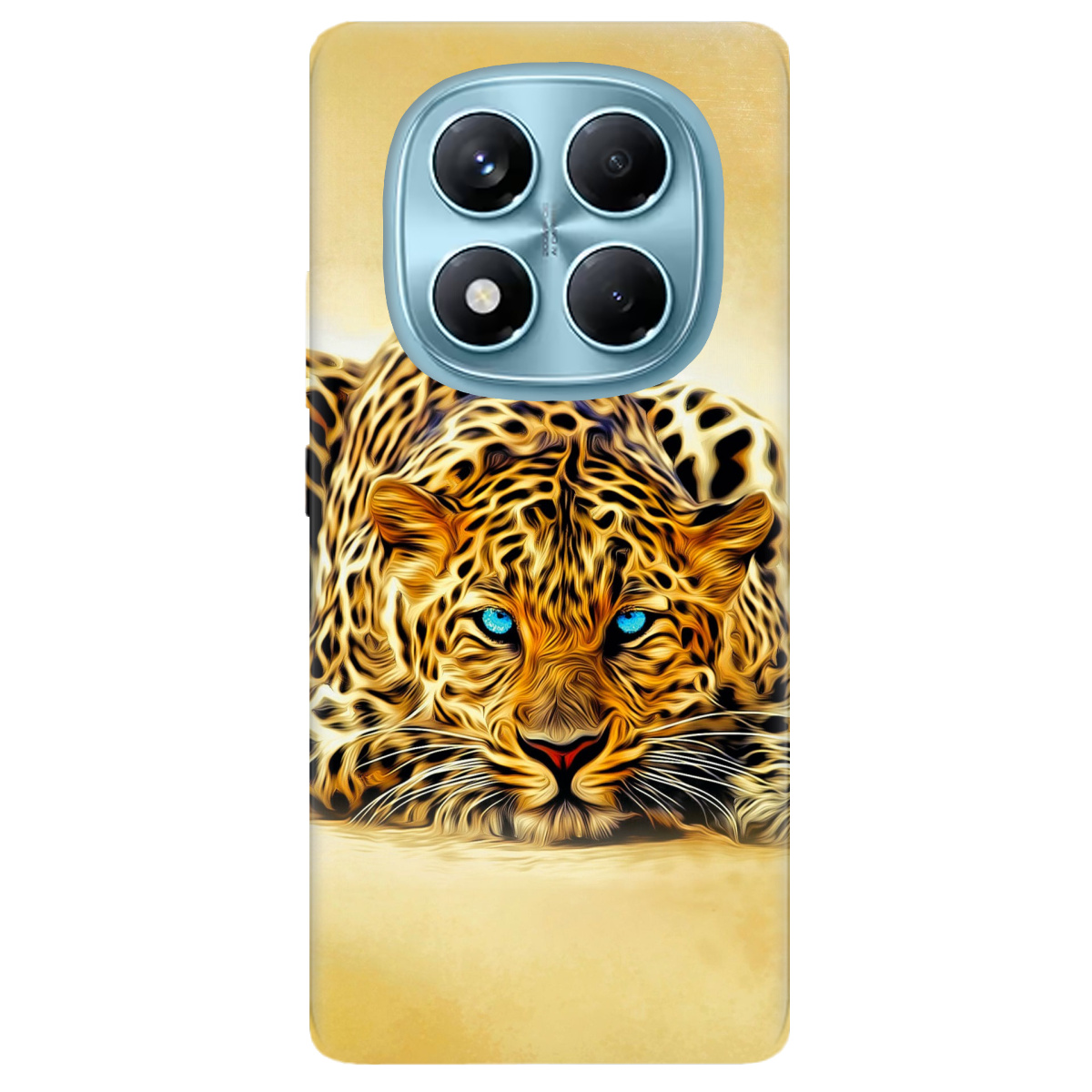 Чехол для Xiaomi Redmi Note 14 Pro 4G Леопард - фото 1 - Чехлы для телефонов