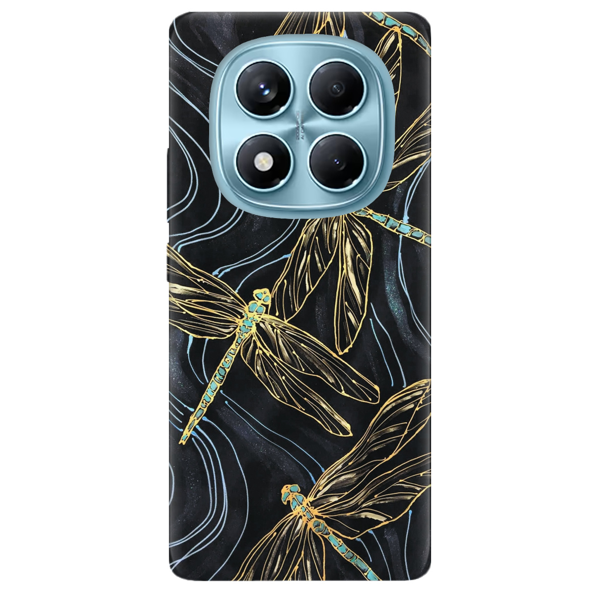 Чехол для Xiaomi Redmi Note 14 Pro 4G Dragonfly - фото 1 - Чехлы для телефонов