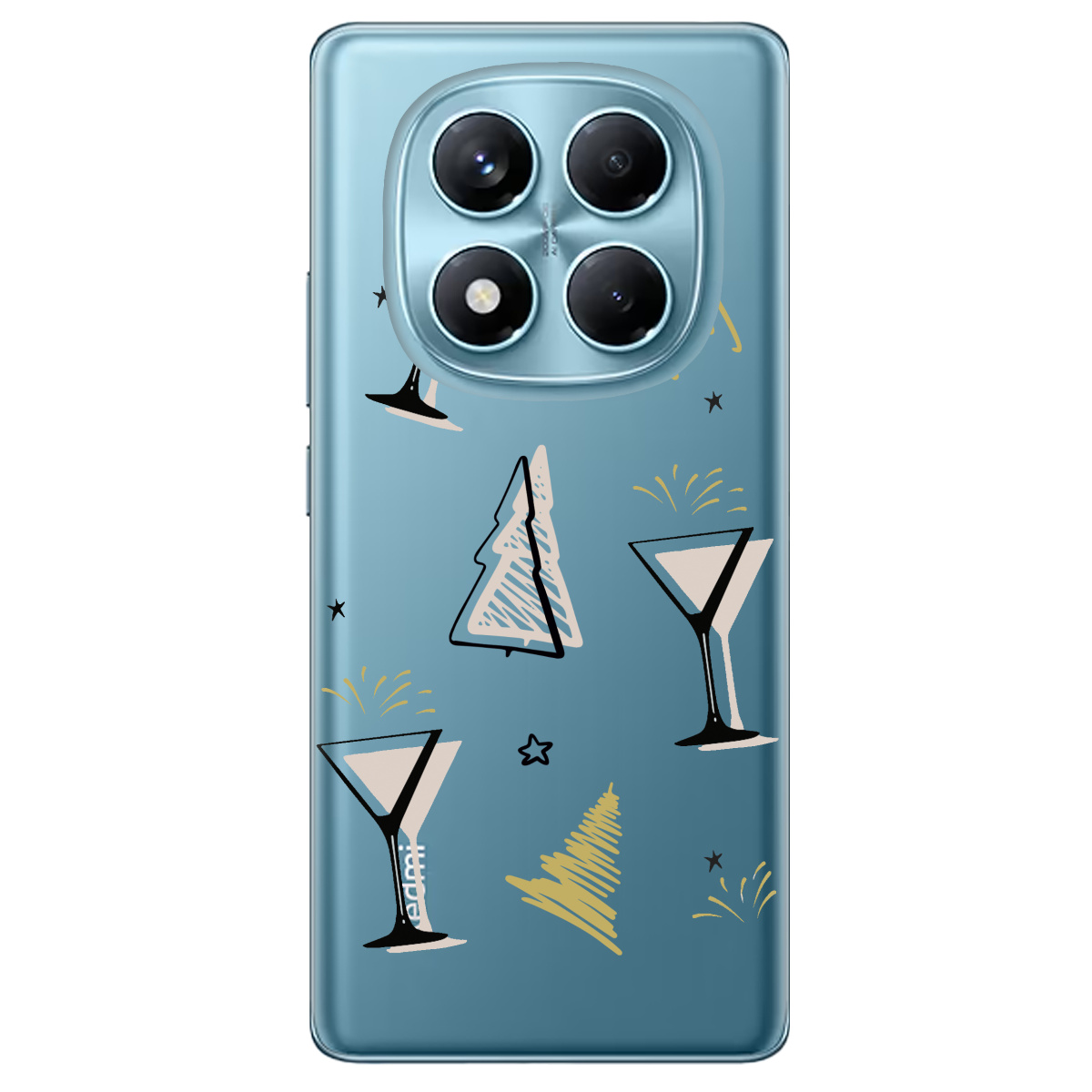 Чехол для Xiaomi Redmi Note 14 Pro 4G Hello New Year - фото 1 - Чехлы для телефонов