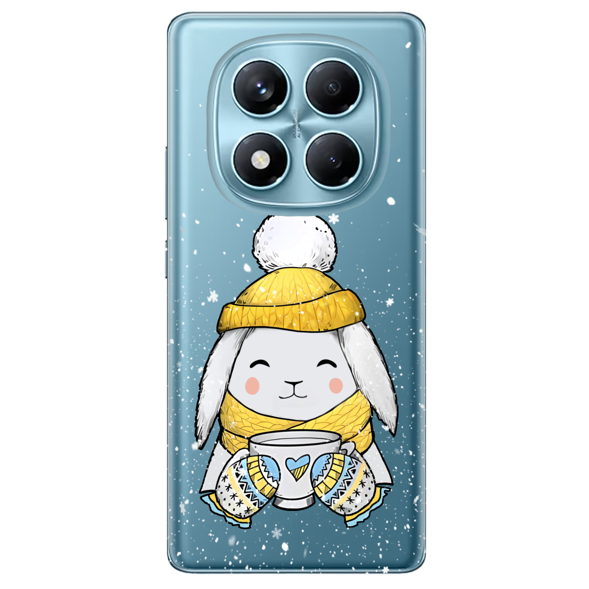 Чехол для Xiaomi Redmi Note 14 Pro 4G Пухнастик - фото 1 - Чехлы для телефонов