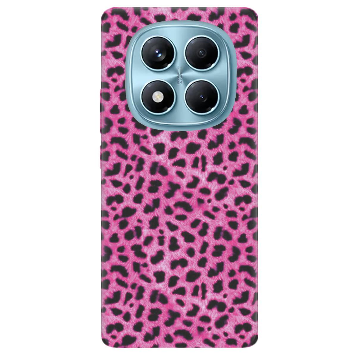 Чохол для Xiaomi Redmi Note 14 Pro 4G Pink Leopard - фото 1 - Чохли для телефонів