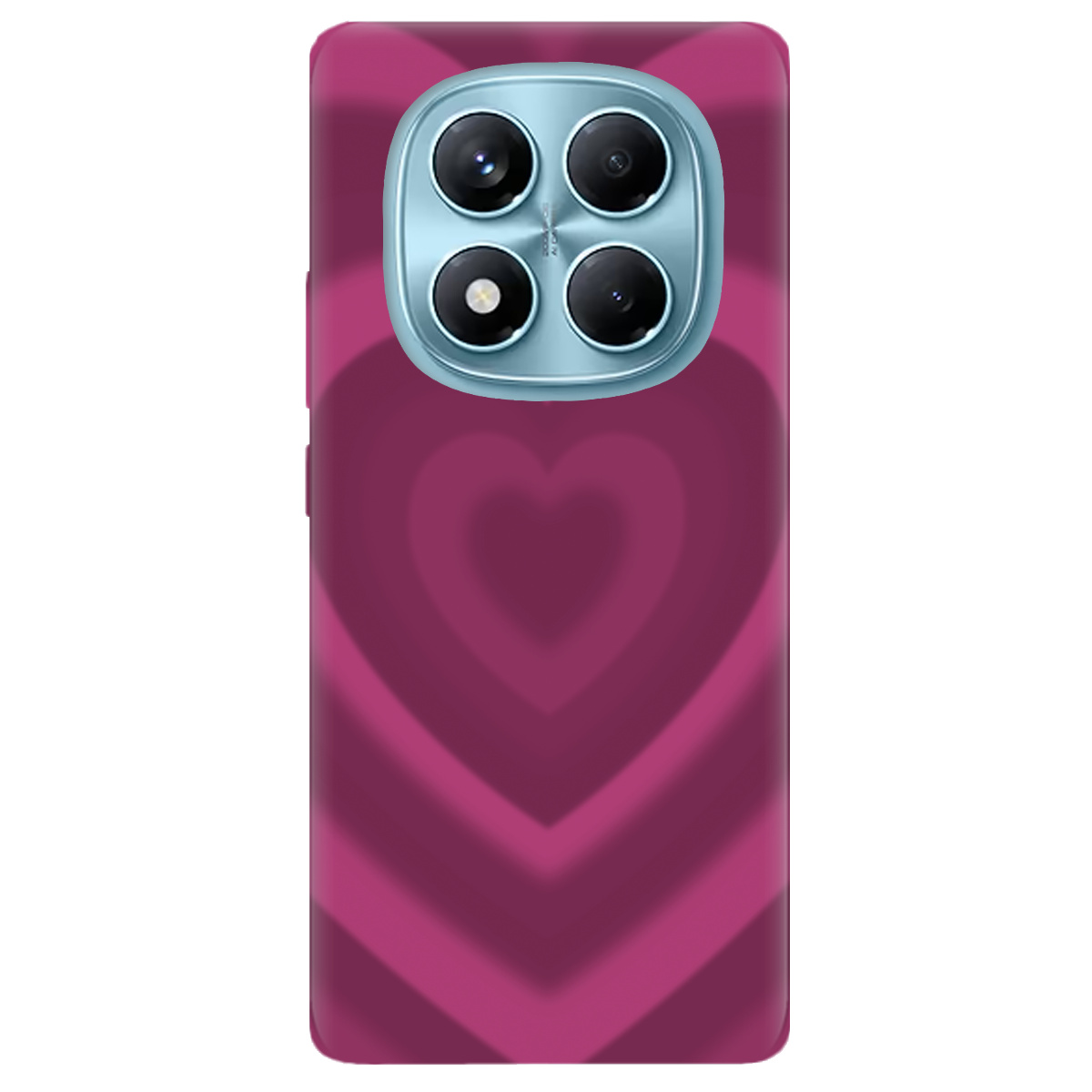 Чехол для Xiaomi Redmi Note 14 Pro 4G Pink Heart - фото 1 - Чехлы для телефонов