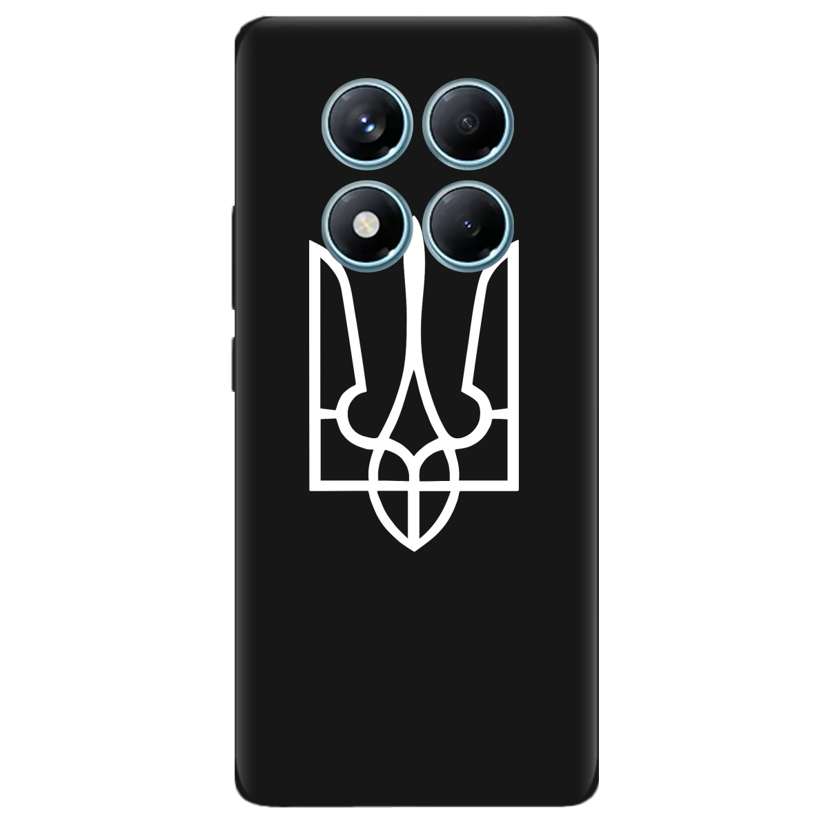 Чехол для Xiaomi Redmi Note 14 Pro 4G черный матовый soft touch Gerb - фото 1 - Чехлы для телефонов