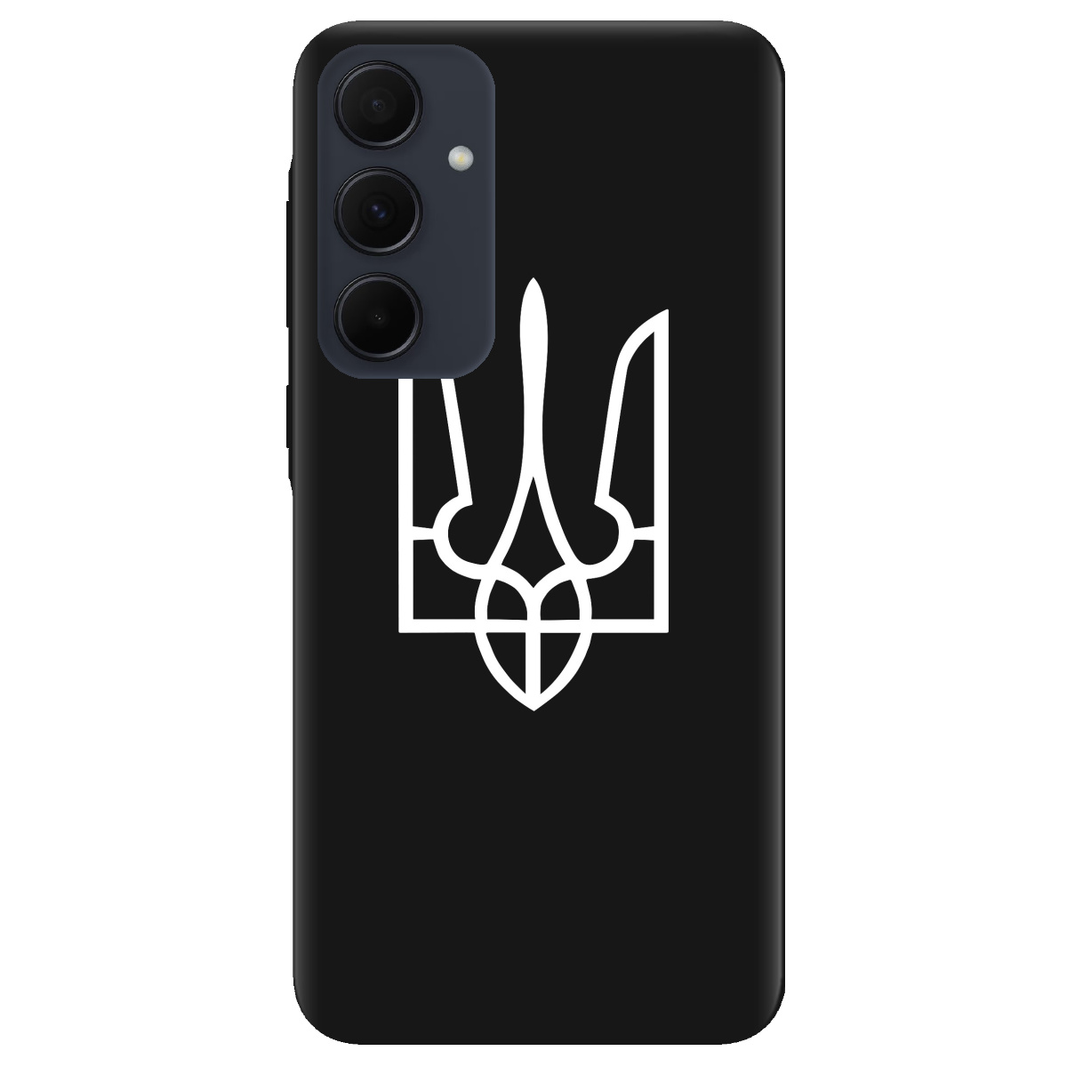 Чехол для Samsung Galaxy A35 черный матовый soft touch Gerb - фото 1 Чехол для Samsung Galaxy A35 черный матовый soft touch Gerb - фото 1 - Чехлы для телефонов