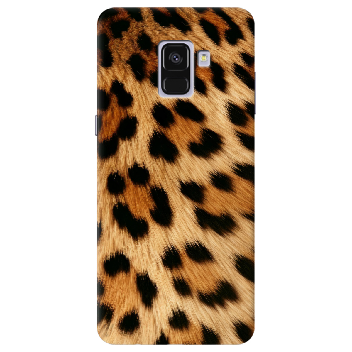 Чехол для Samsung Galaxy A8 2018 Леопардовий принт - фото 1 - Чехлы для телефонов