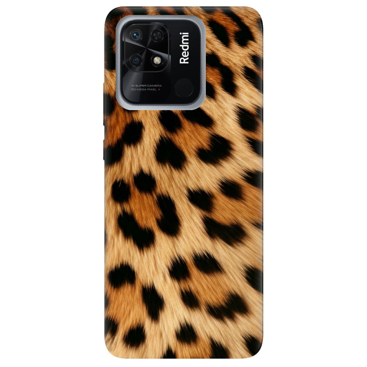 Чохол для Xiaomi Redmi 10C Леопардовий принт - фото 1 - Чохли для телефонів