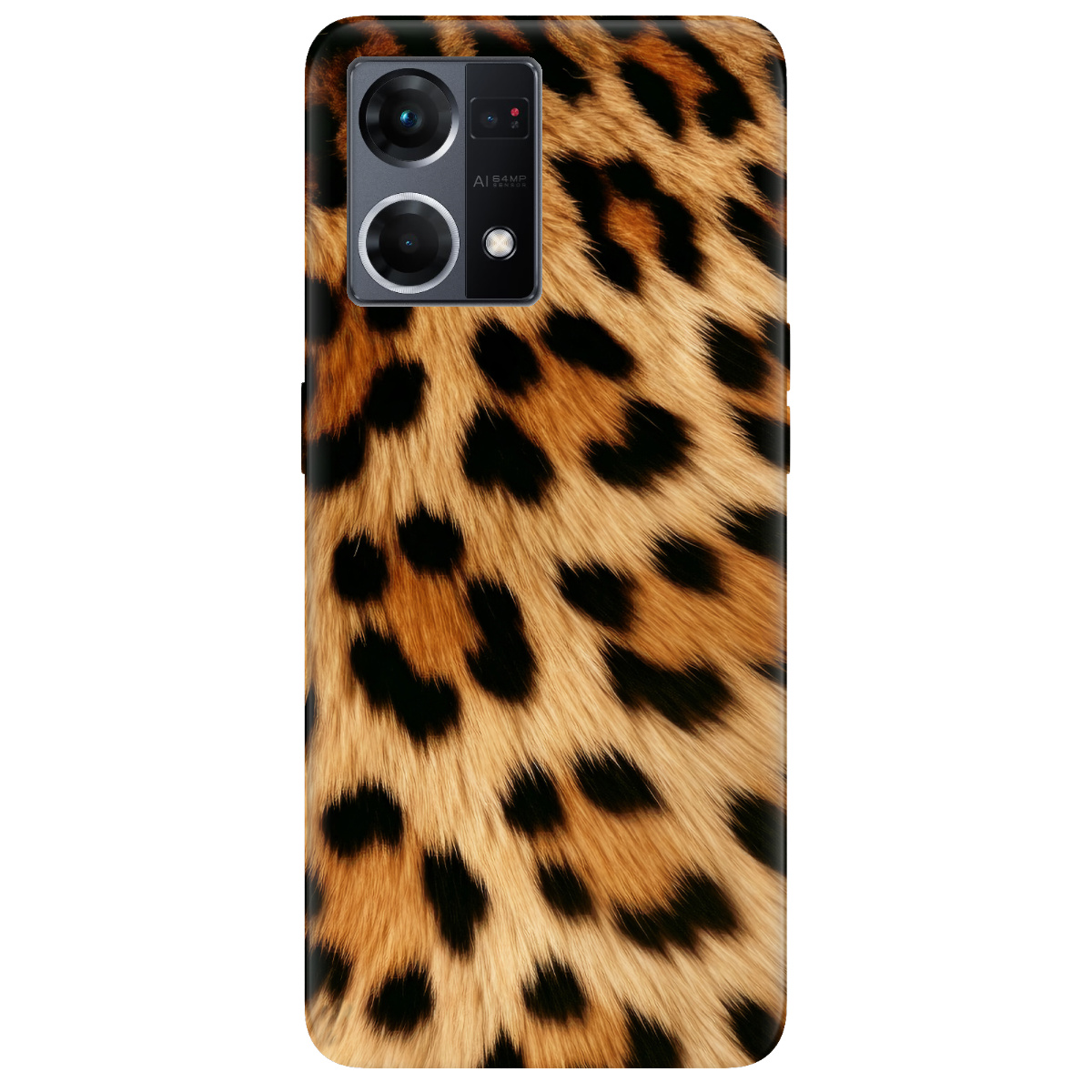 Чехол для Oppo Reno  7 4G Леопардовий принт - фото 1 - Чехлы для телефонов