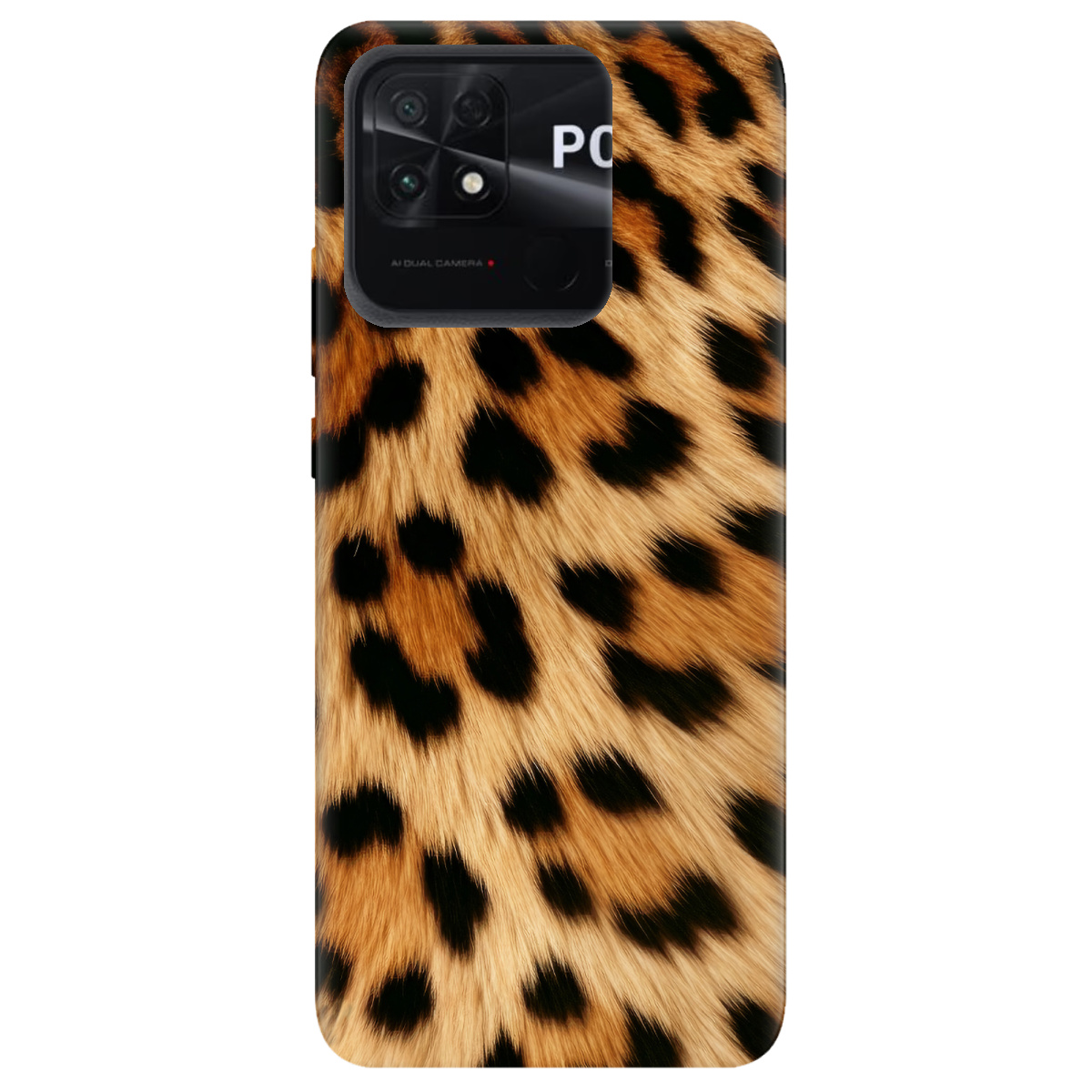 Чехол для Xiaomi Poco C40 Леопардовий принт - фото 1 Чехол для Xiaomi Poco C40 Леопардовий принт - фото 1 - Чехлы для телефонов
