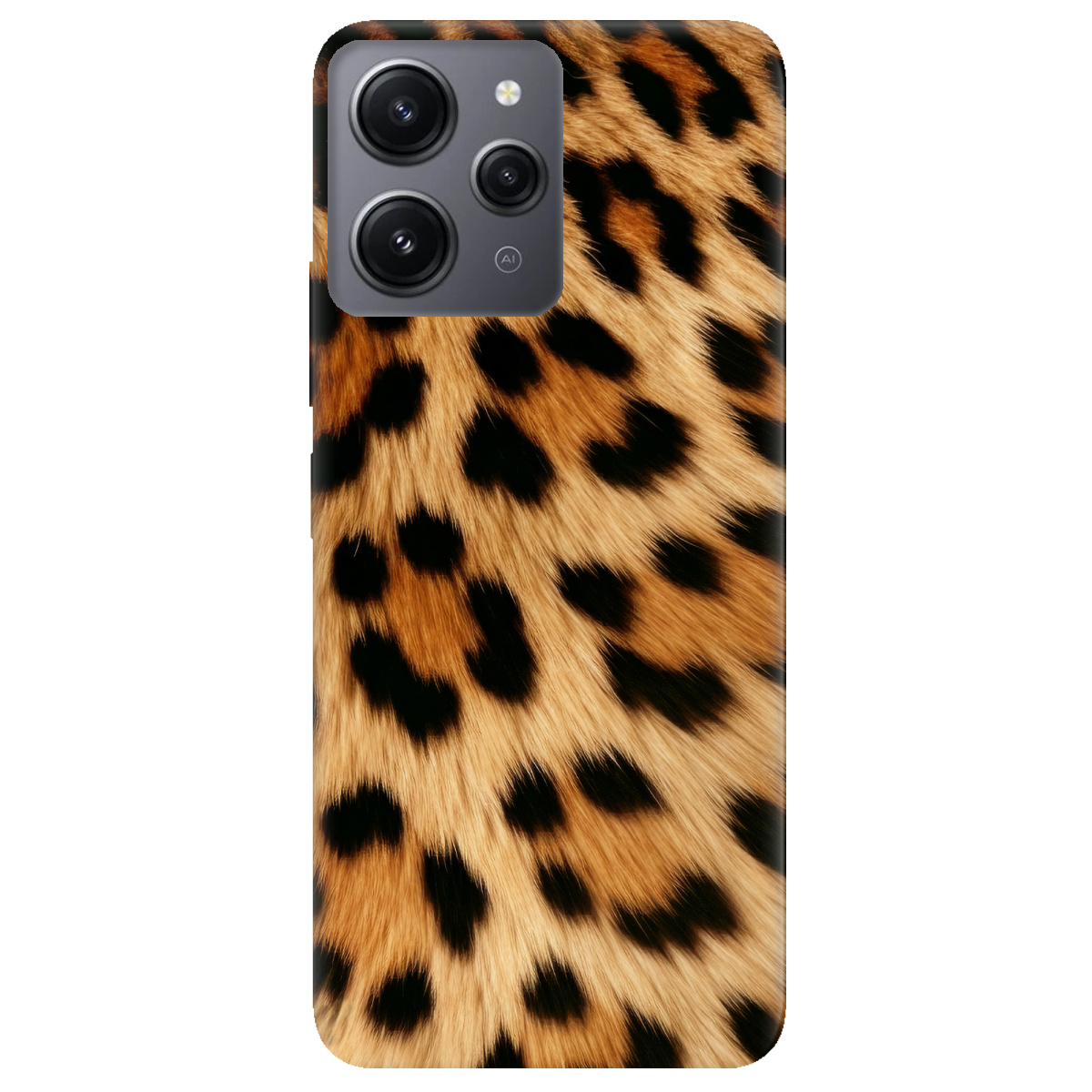 Чехол для Xiaomi Redmi 12 Леопардовий принт - фото 1 - Чехлы для телефонов