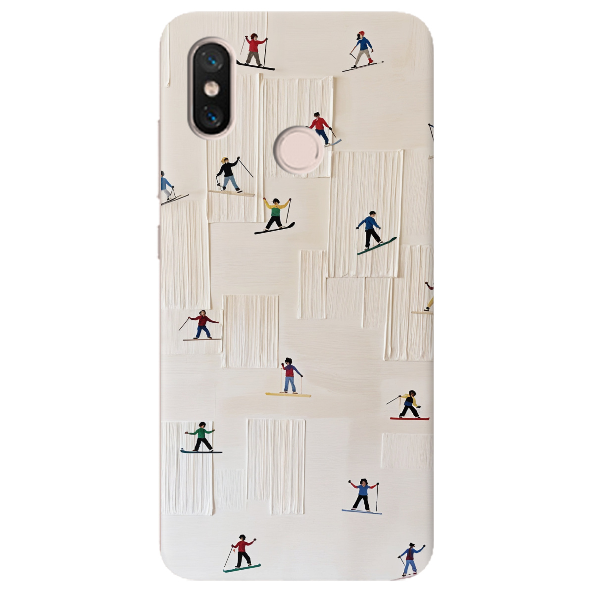 Чехол для Xiaomi Mi 8 Skiing Dreams - фото 1 Чехол для Xiaomi Mi 8 Skiing Dreams - фото 1 - Чехлы для телефонов