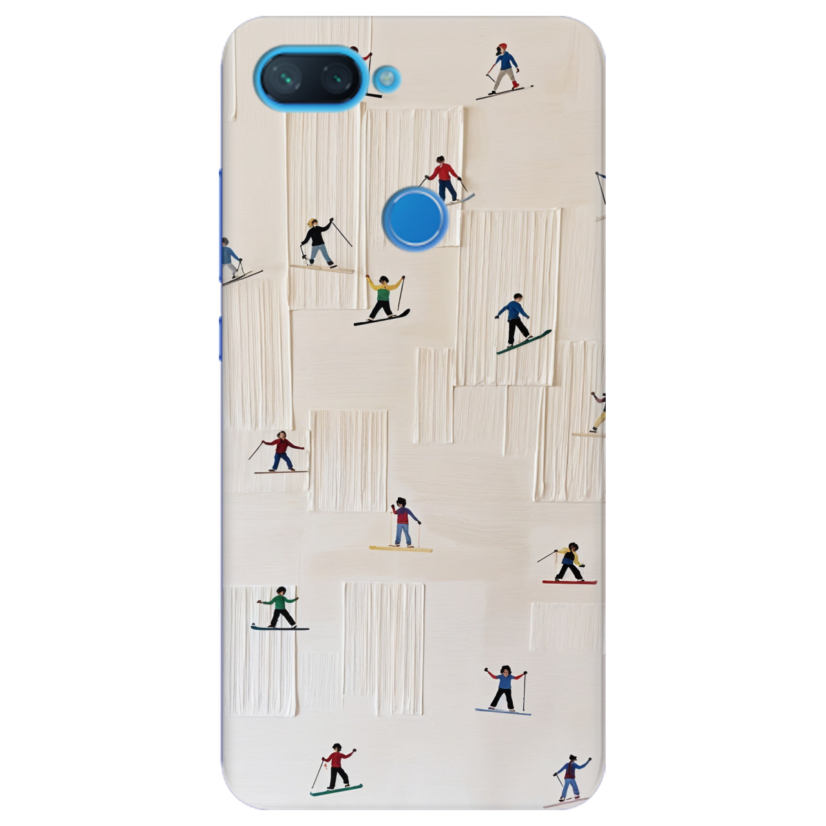 Чохол для Xiaomi Mi 8 Lite Skiing Dreams - фото 1 Чохол для Xiaomi Mi 8 Lite Skiing Dreams - фото 1 - Чохли для телефонів
