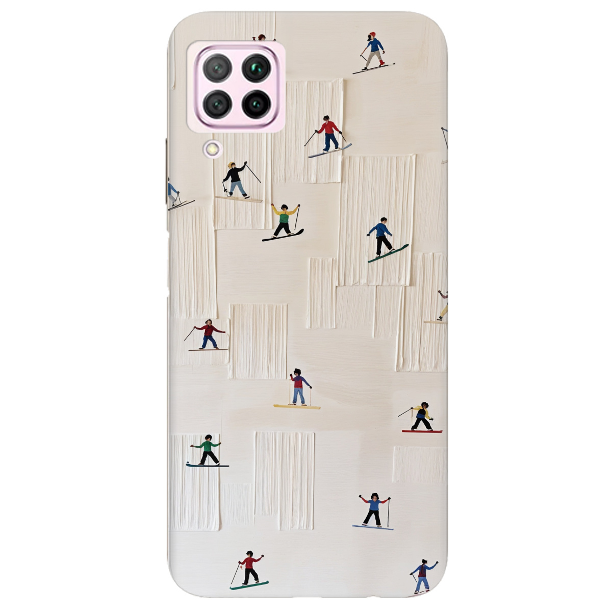Чехол для Huawei P40 Lite Skiing Dreams - фото 1 Чехол для Huawei P40 Lite Skiing Dreams - фото 1 - Чехлы для телефонов