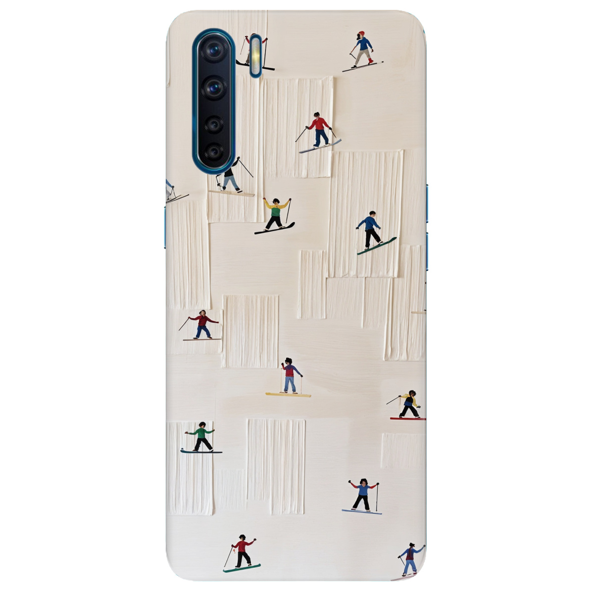 Чехол для Oppo Reno 3 Skiing Dreams - фото 1 - Чехлы для телефонов