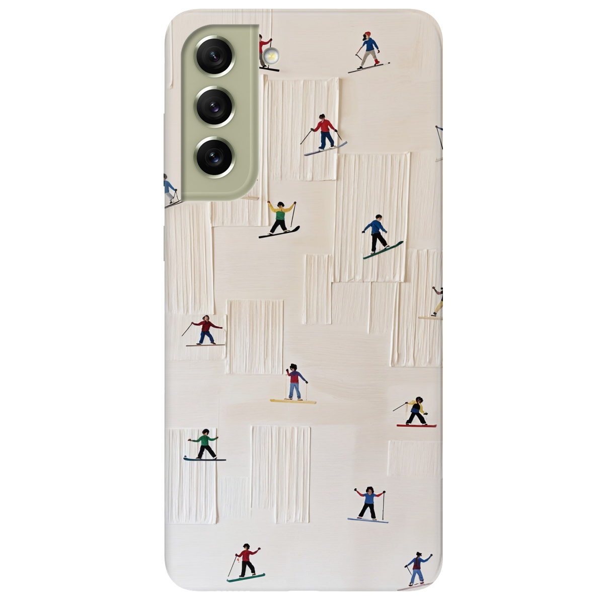 Чехол для Samsung Galaxy S21 FE Skiing Dreams - фото 1 - Чехлы для телефонов
