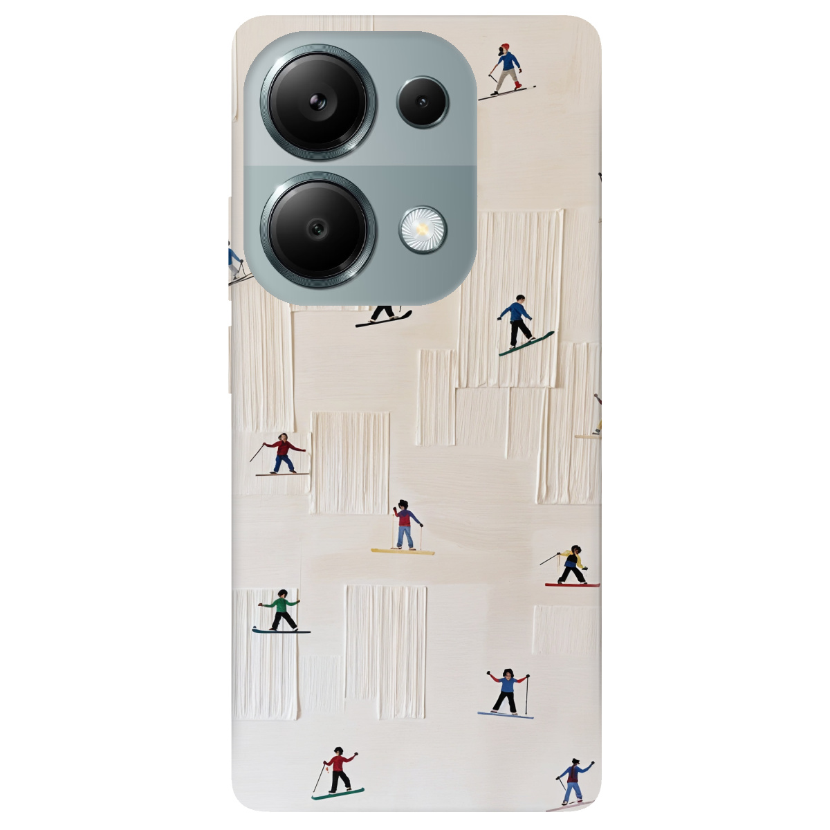 Чехол для Xiaomi Redmi Note 13 Pro 4G Skiing Dreams - фото 1 Чехол для Xiaomi Redmi Note 13 Pro 4G Skiing Dreams - фото 1 - Чехлы для телефонов