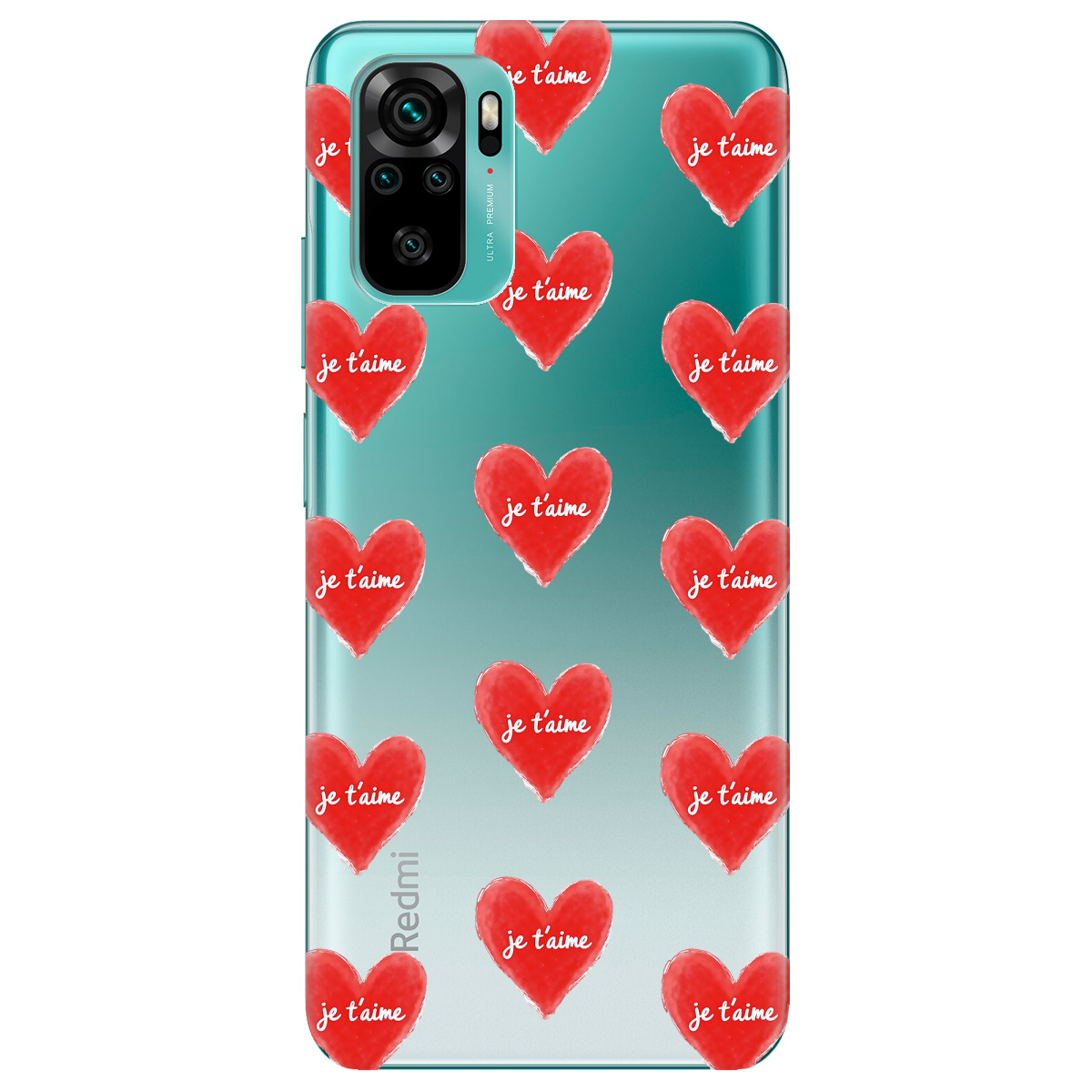 Чохол для Xiaomi Redmi Note 10s Je tʼaime - фото 1 - Чохли для телефонів
