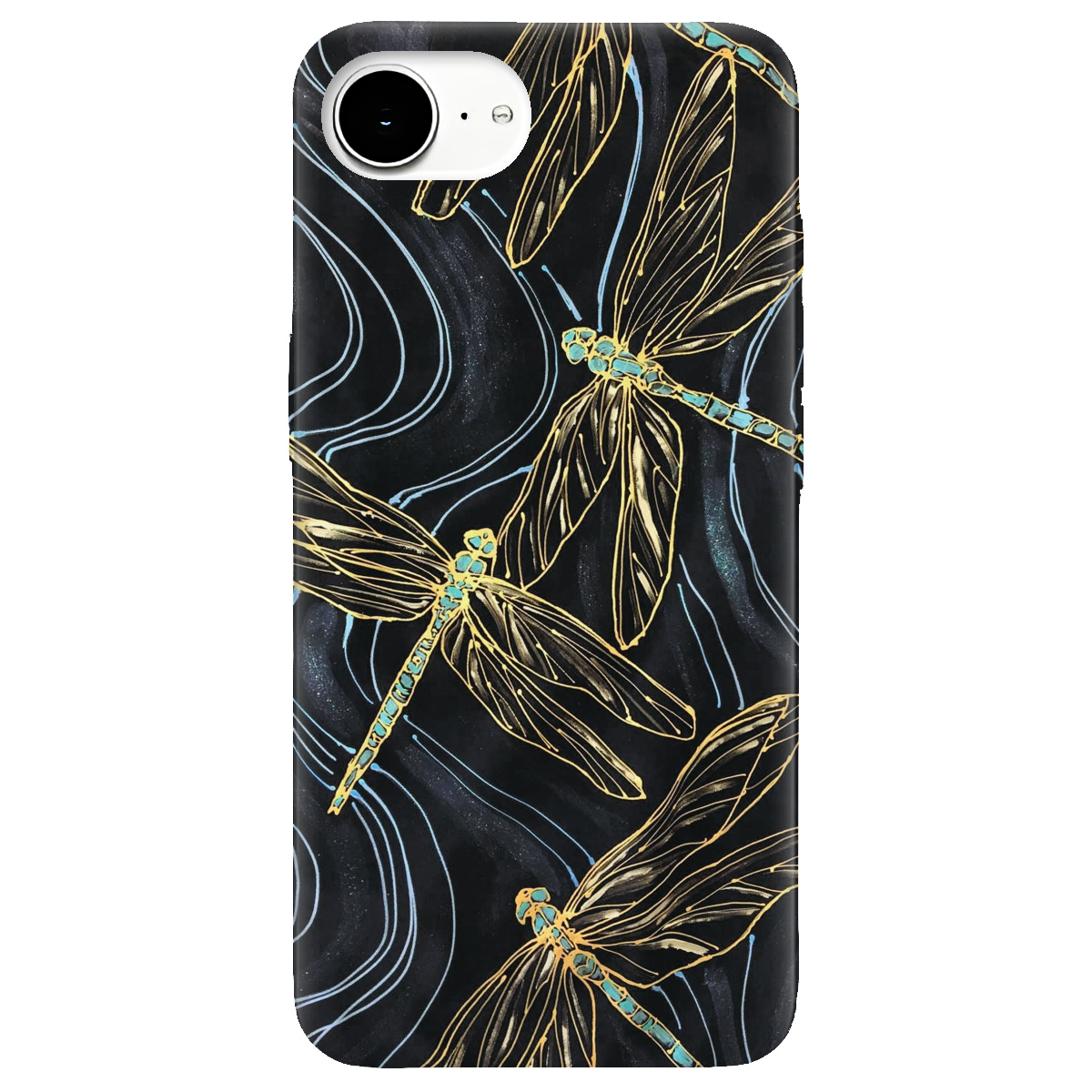 Чехол для Apple iPhone 16e Dragonfly - фото 1 - Чехлы для телефонов