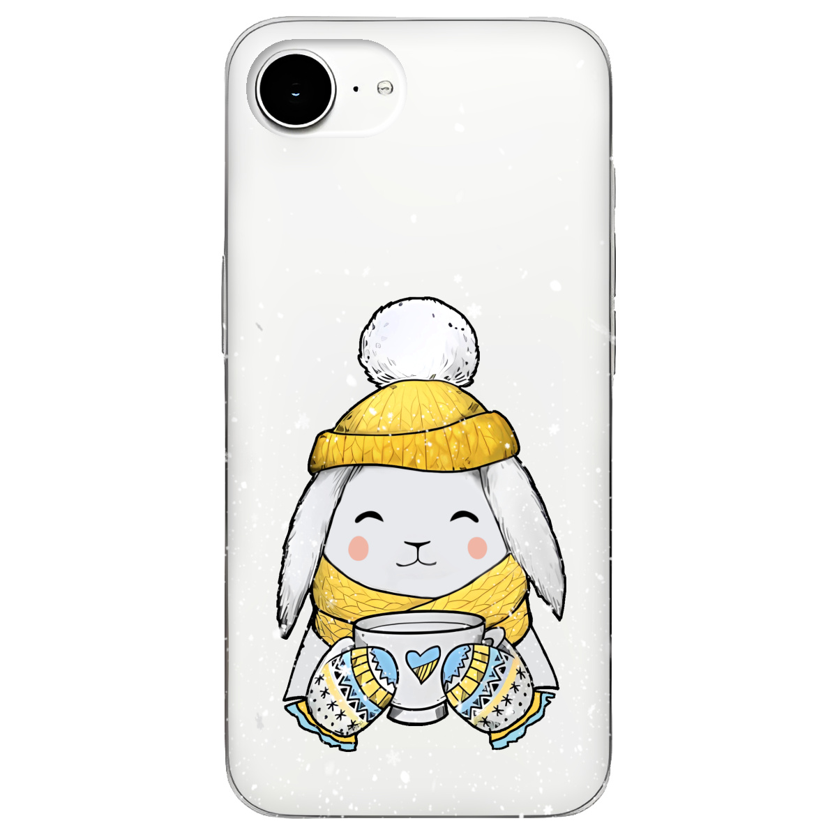 Чехол для Apple iPhone 16e Пухнастик - фото 1 - Чехлы для телефонов