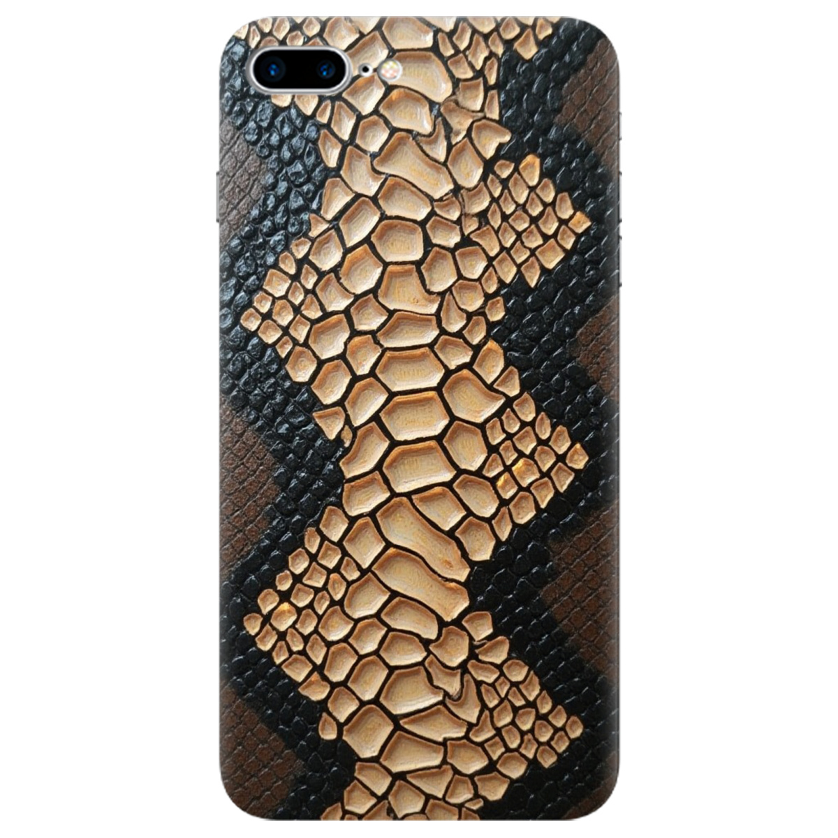 Чохол для Apple iPhone 8 Plus Королівська змія - фото 1 Чохол для Apple iPhone 8 Plus Королівська змія - фото 1 - Чохли для телефонів