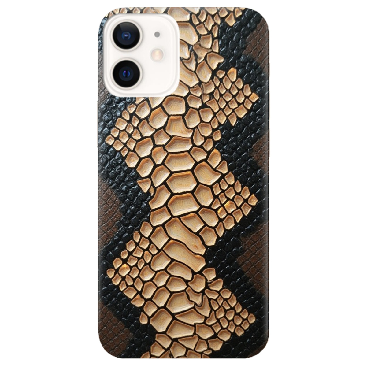 Чехол для Apple iPhone 12 Mini Королівська змія - фото 1 Чехол для Apple iPhone 12 Mini Королівська змія - фото 1 - Чехлы для телефонов