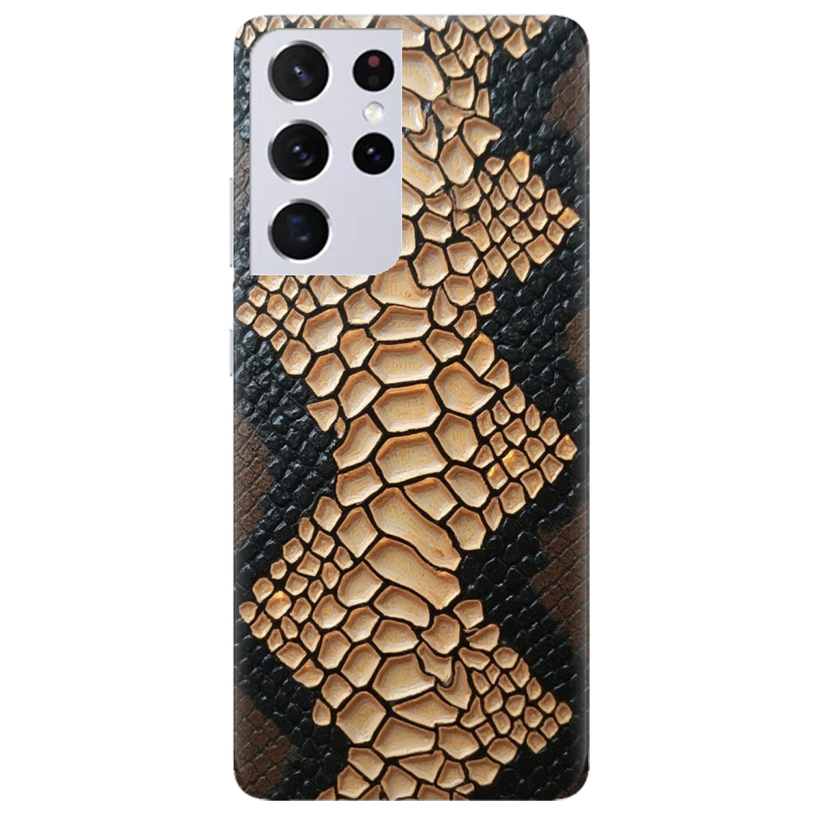Чехол для Samsung Galaxy S21 Ultra Королівська змія - фото 1 Чехол для Samsung Galaxy S21 Ultra Королівська змія - фото 1 - Чехлы для телефонов