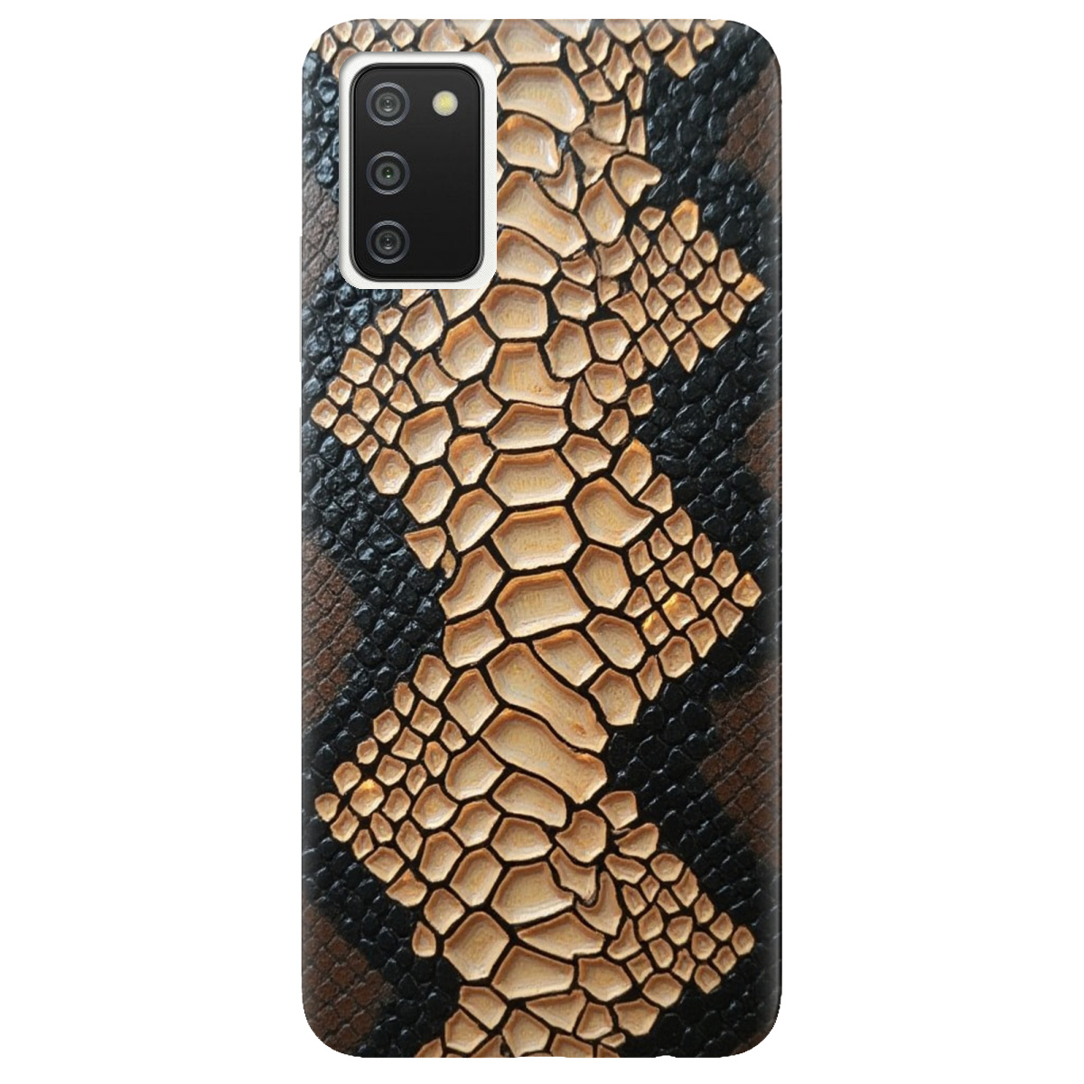 Чехол для Samsung Galaxy A02s Королівська змія - фото 1 Чехол для Samsung Galaxy A02s Королівська змія - фото 1 - Чехлы для телефонов