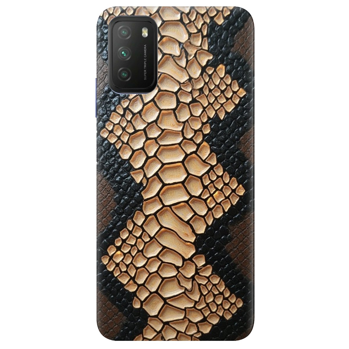 Чохол для Xiaomi Poco M3 Королівська змія - фото 1 - Чохли для телефонів