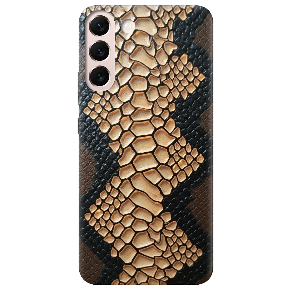 Чохол для Samsung Galaxy S22 Королівська змія - фото 1 Чохол для Samsung Galaxy S22 Королівська змія - фото 1 - Чохли для телефонів