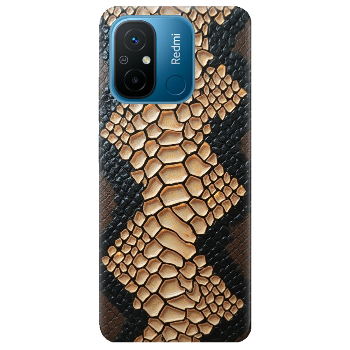 Чехол для Xiaomi Redmi 12C Королівська змія - фото 1 - Чехлы для телефонов