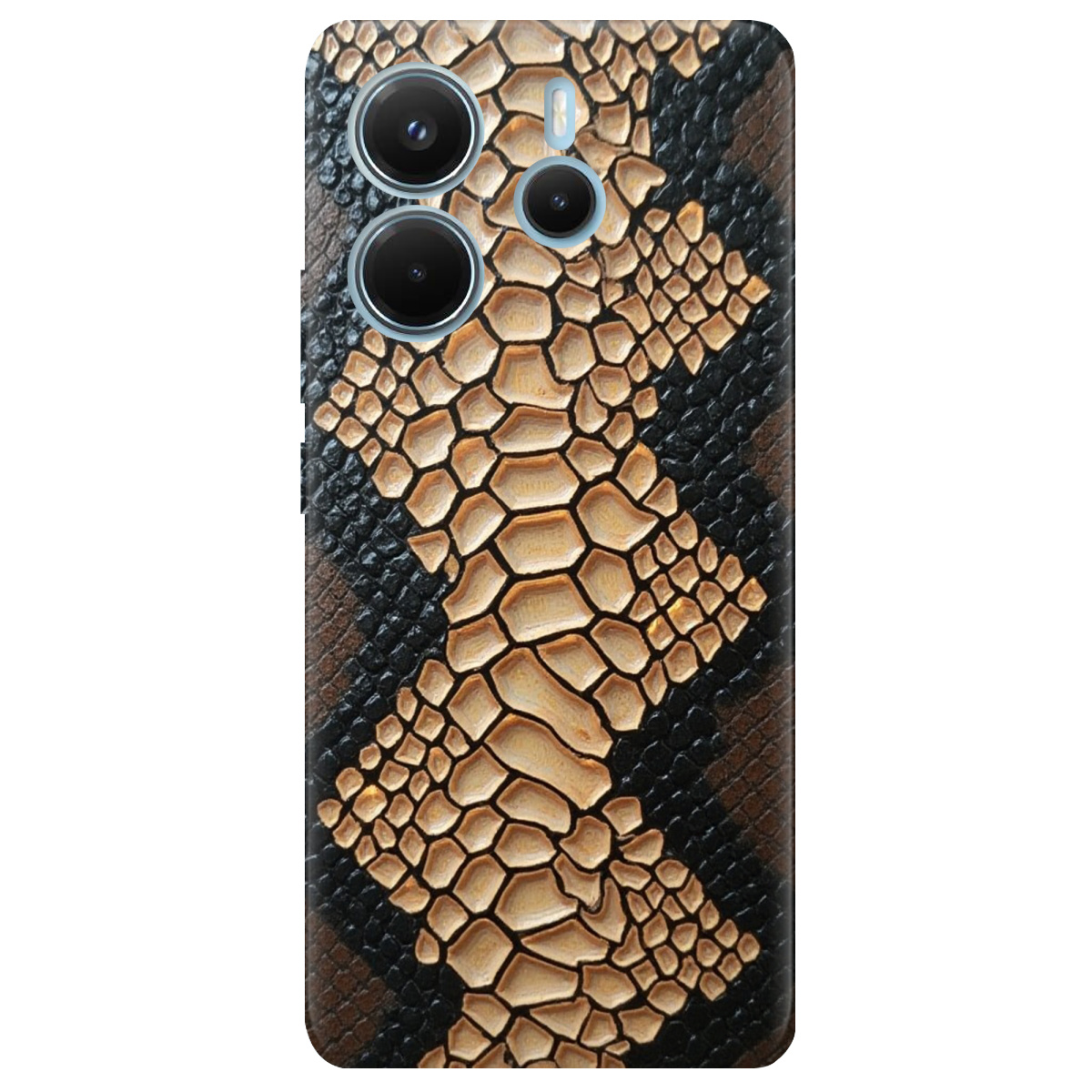 Чехол для Xiaomi Redmi Note 14 4G Королівська змія - фото 1 - Чехлы для телефонов