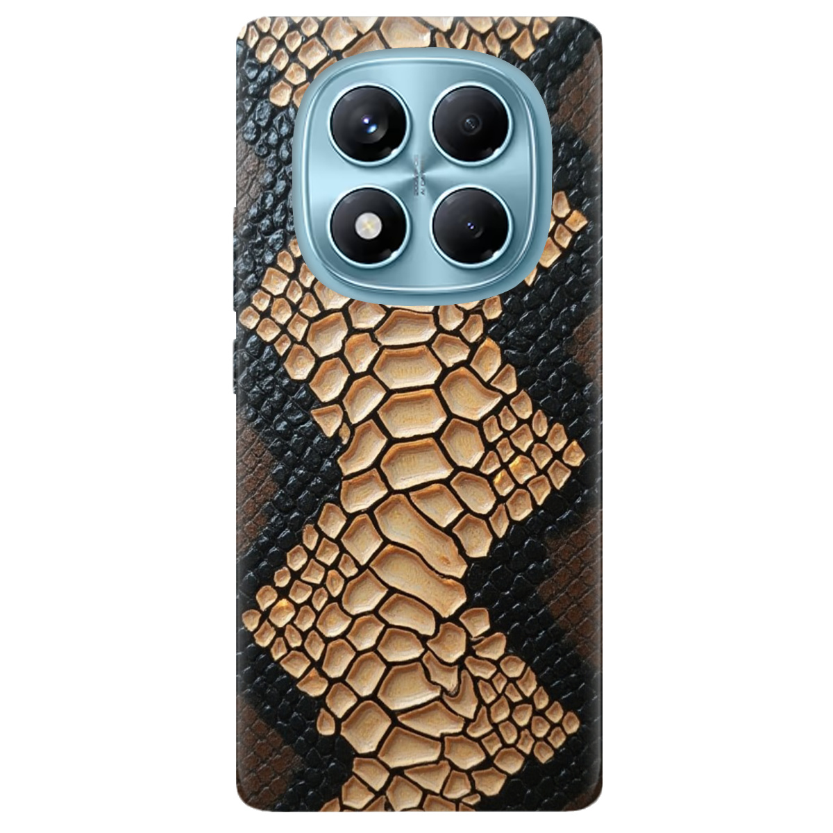 Чехол для Xiaomi Redmi Note 14 Pro 4G Королівська змія - фото 1 Чехол для Xiaomi Redmi Note 14 Pro 4G Королівська змія - фото 1 - Чехлы для телефонов