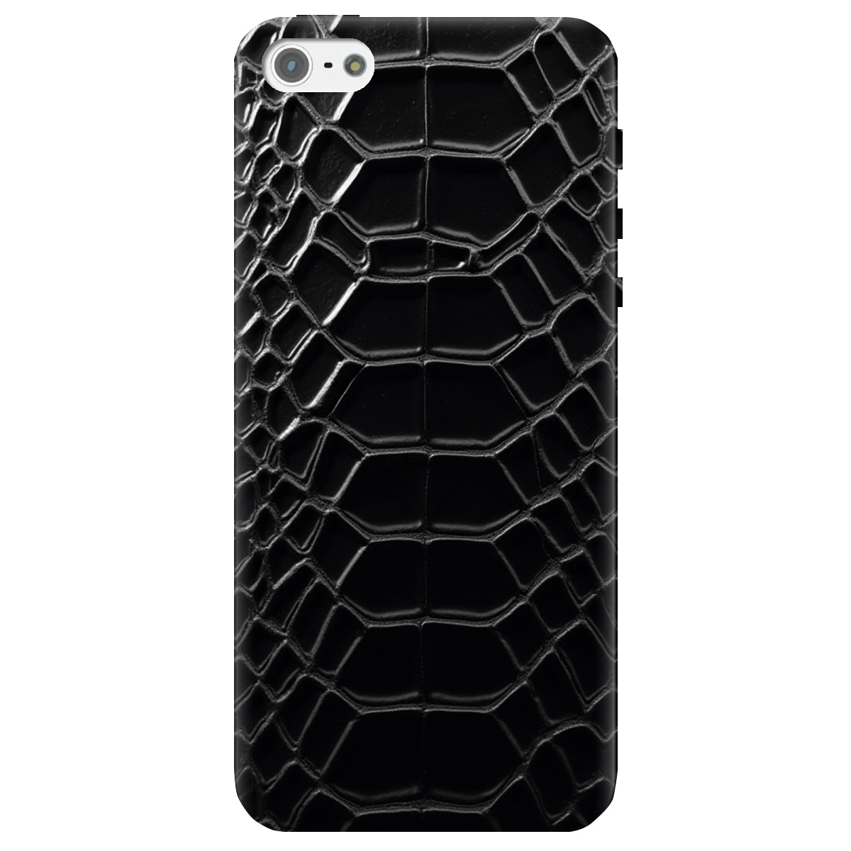 Чехол для Apple iPhone 5 / 5S черный матовый soft touch Хижий інстинкт - фото 1 - Чехлы для телефонов