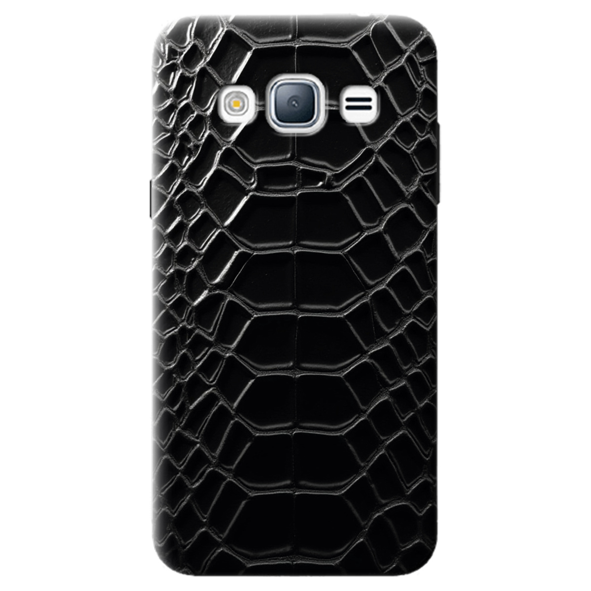 Чохол для Samsung Galaxy J3 2016 чорний матовий soft touch Хижий інстинкт - фото 1 - Чохли для телефонів