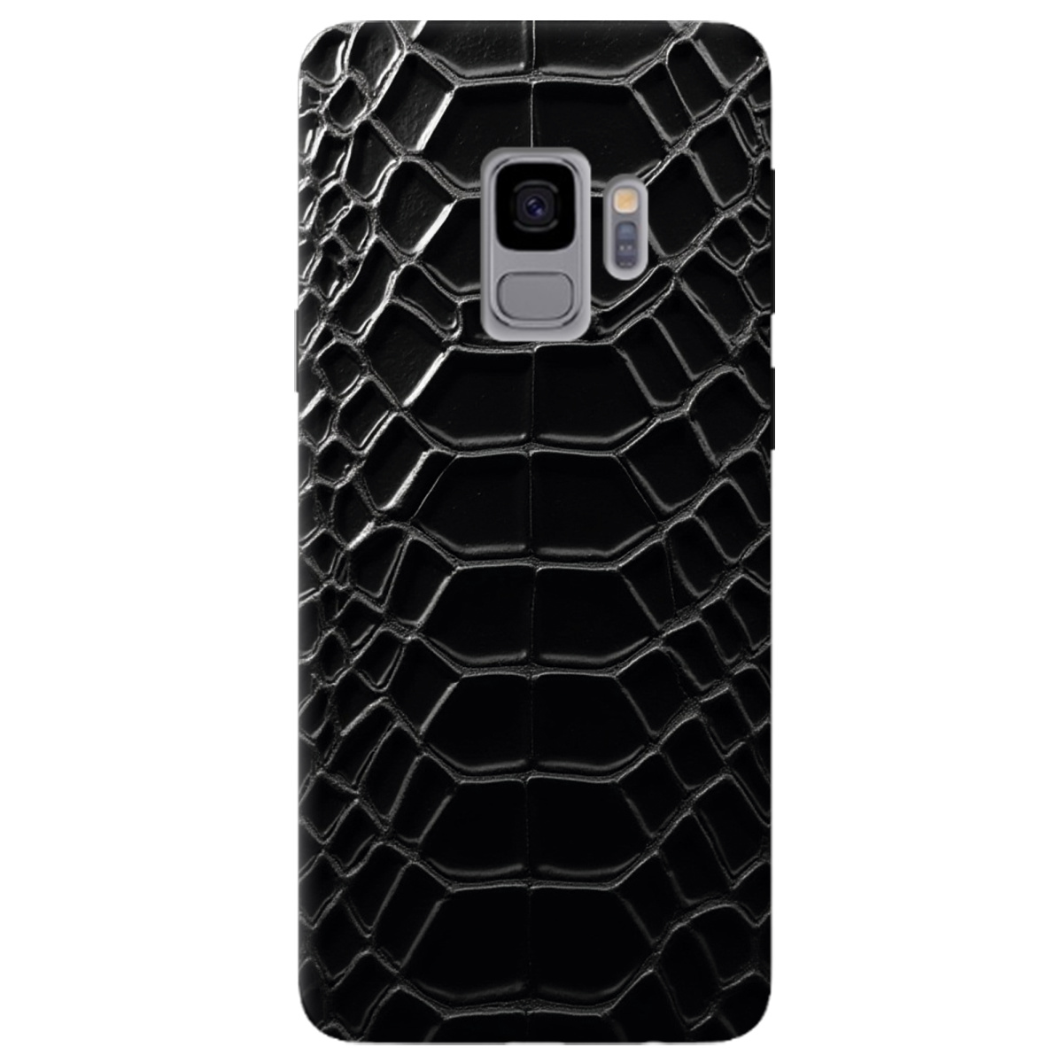 Чохол для Samsung Galaxy S9 чорний матовий soft touch Хижий інстинкт - фото 1 - Чохли для телефонів