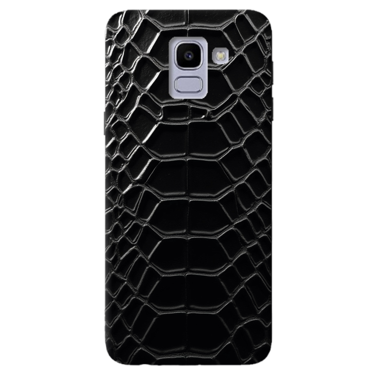 Чохол для Samsung Galaxy J6 2018 чорний матовий soft touch Хижий інстинкт - фото 1 Чохол для Samsung Galaxy J6 2018 чорний матовий soft touch Хижий інстинкт - фото 1 - Чохли для телефонів