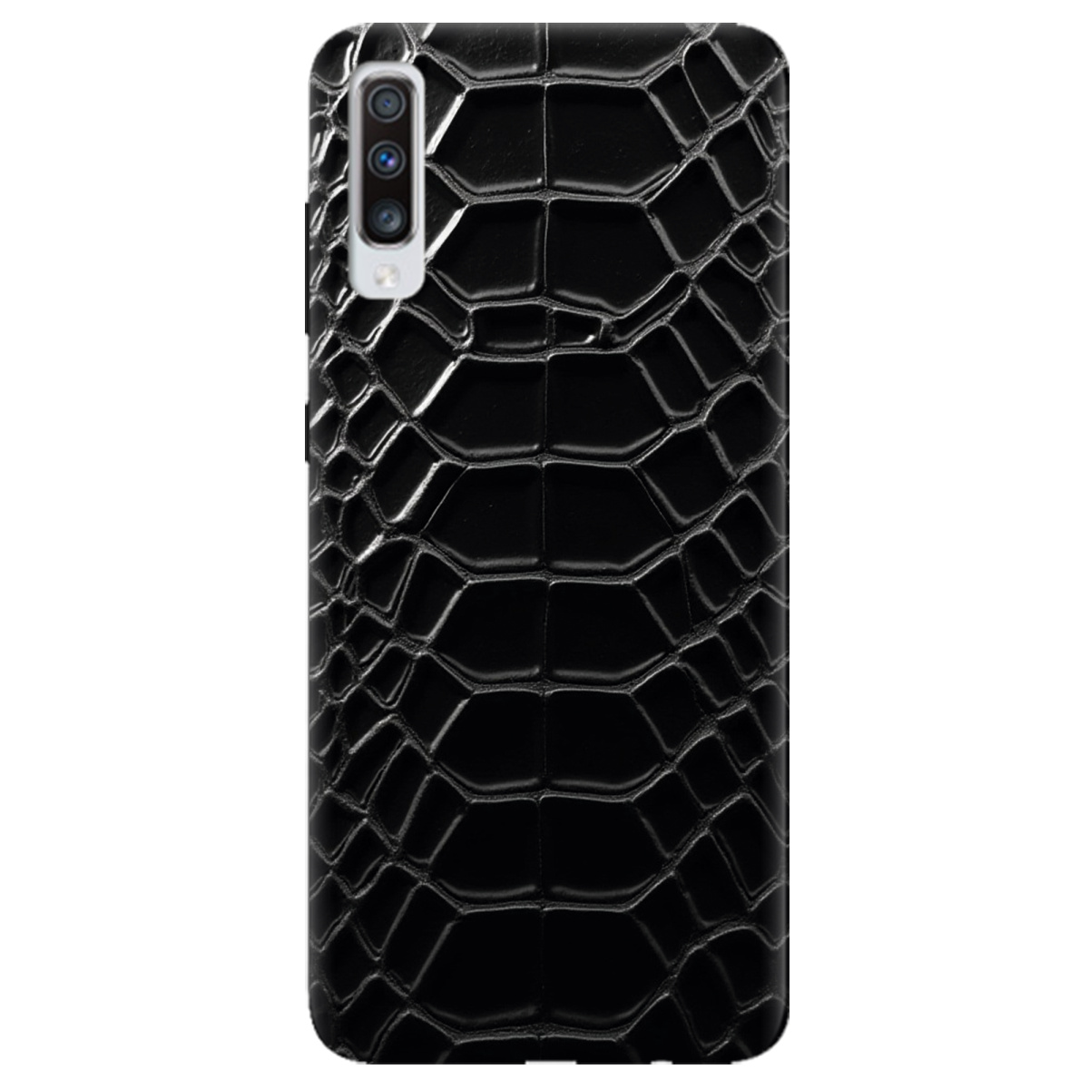 Чохол для Samsung Galaxy A70 чорний матовий soft touch Хижий інстинкт - фото 1 Чохол для Samsung Galaxy A70 чорний матовий soft touch Хижий інстинкт - фото 1 - Чохли для телефонів