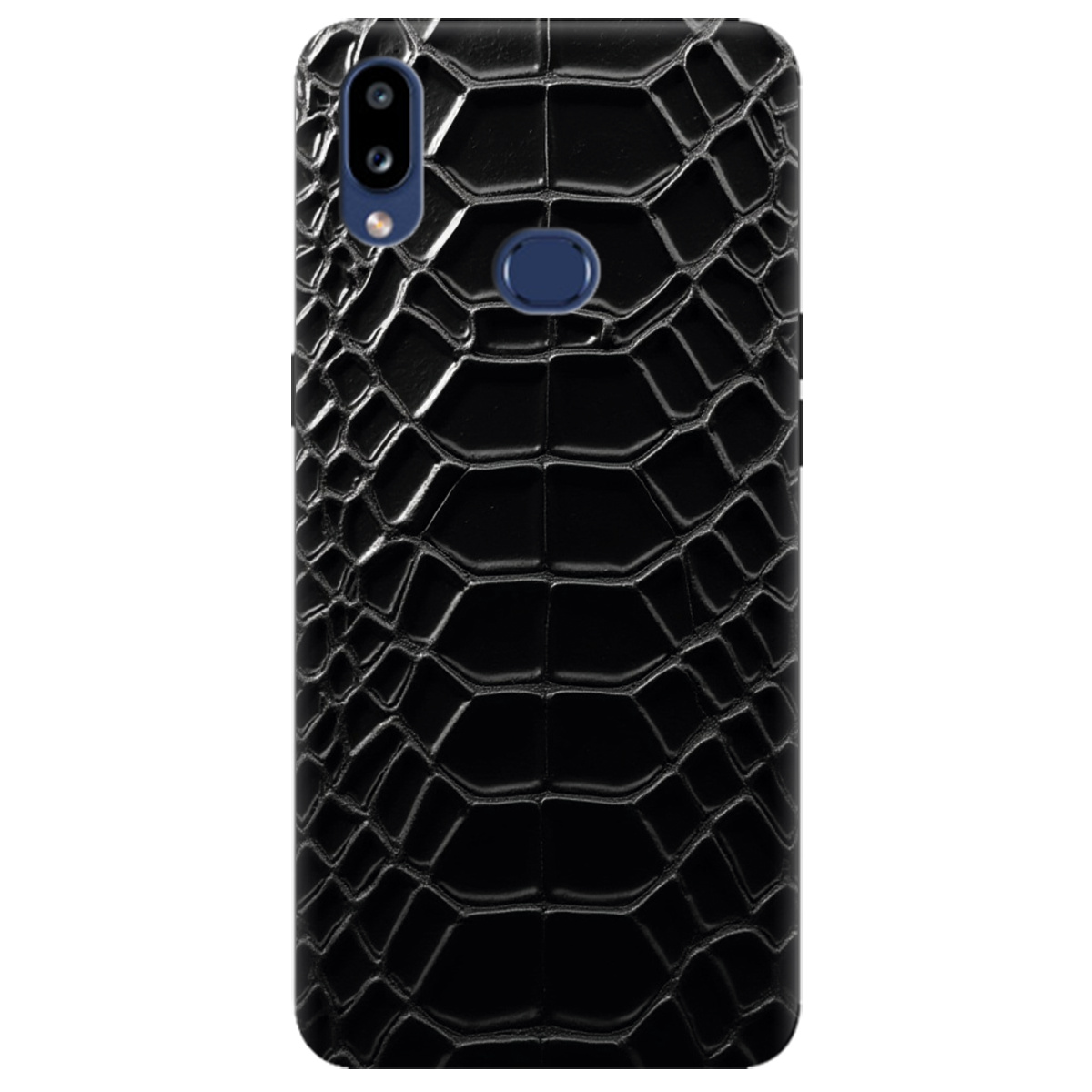 Чохол для Samsung Galaxy A10s чорний матовий soft touch Хижий інстинкт - фото 1 - Чохли для телефонів