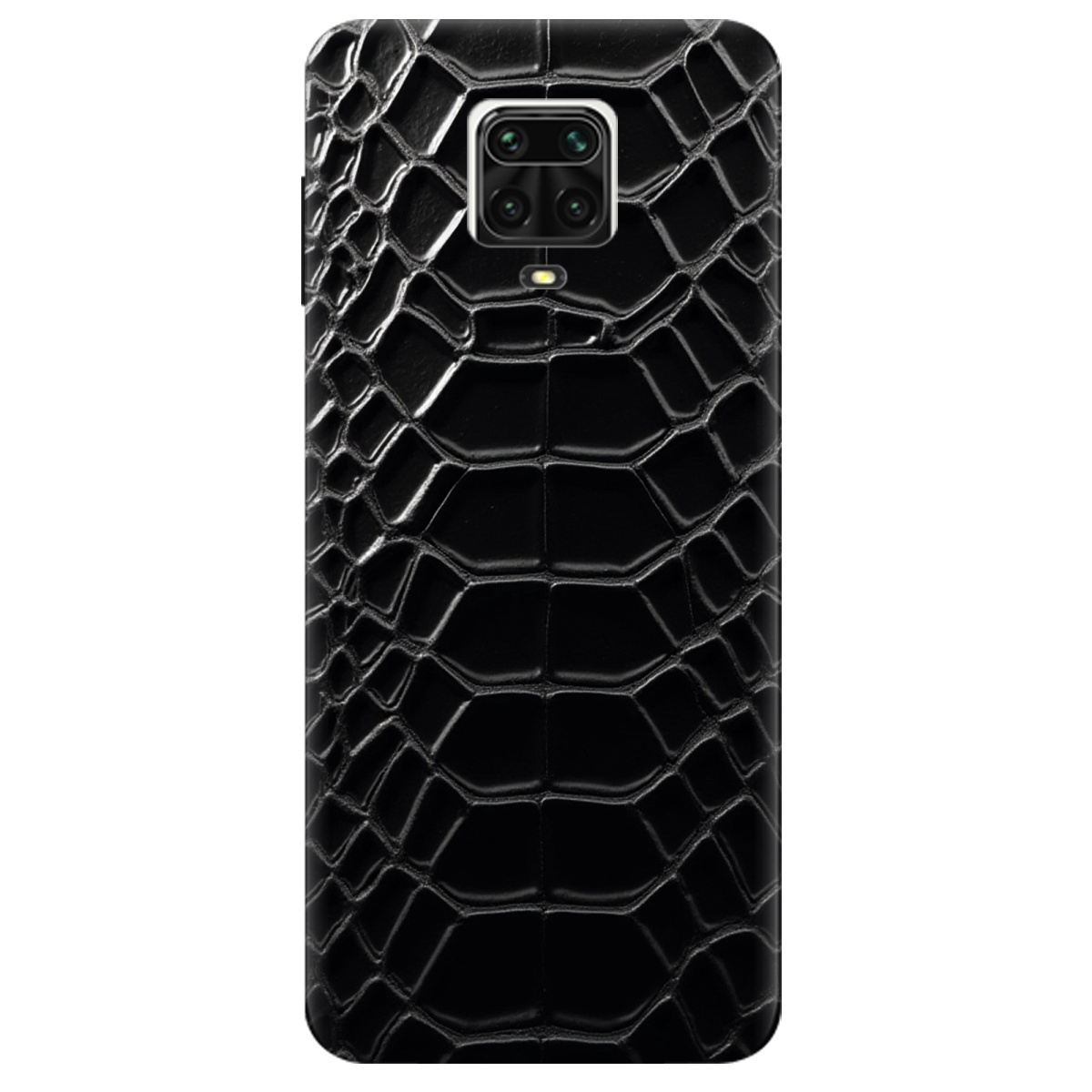 Чехол для Xiaomi Redmi Note 9s черный матовый soft touch Хижий інстинкт - фото 1 - Чехлы для телефонов