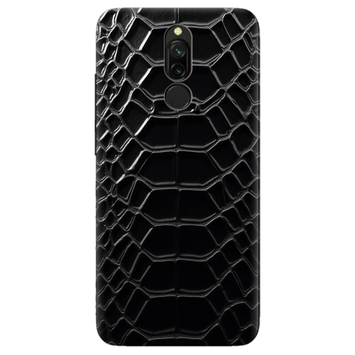 Чехол для Xiaomi Redmi 8 черный матовый soft touch Хижий інстинкт - фото 1 - Чехлы для телефонов