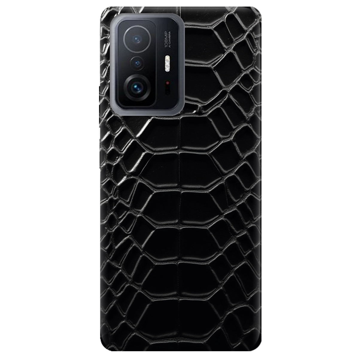 Чехол для Xiaomi 11T черный матовый soft touch Хижий інстинкт - фото 1 - Чехлы для телефонов