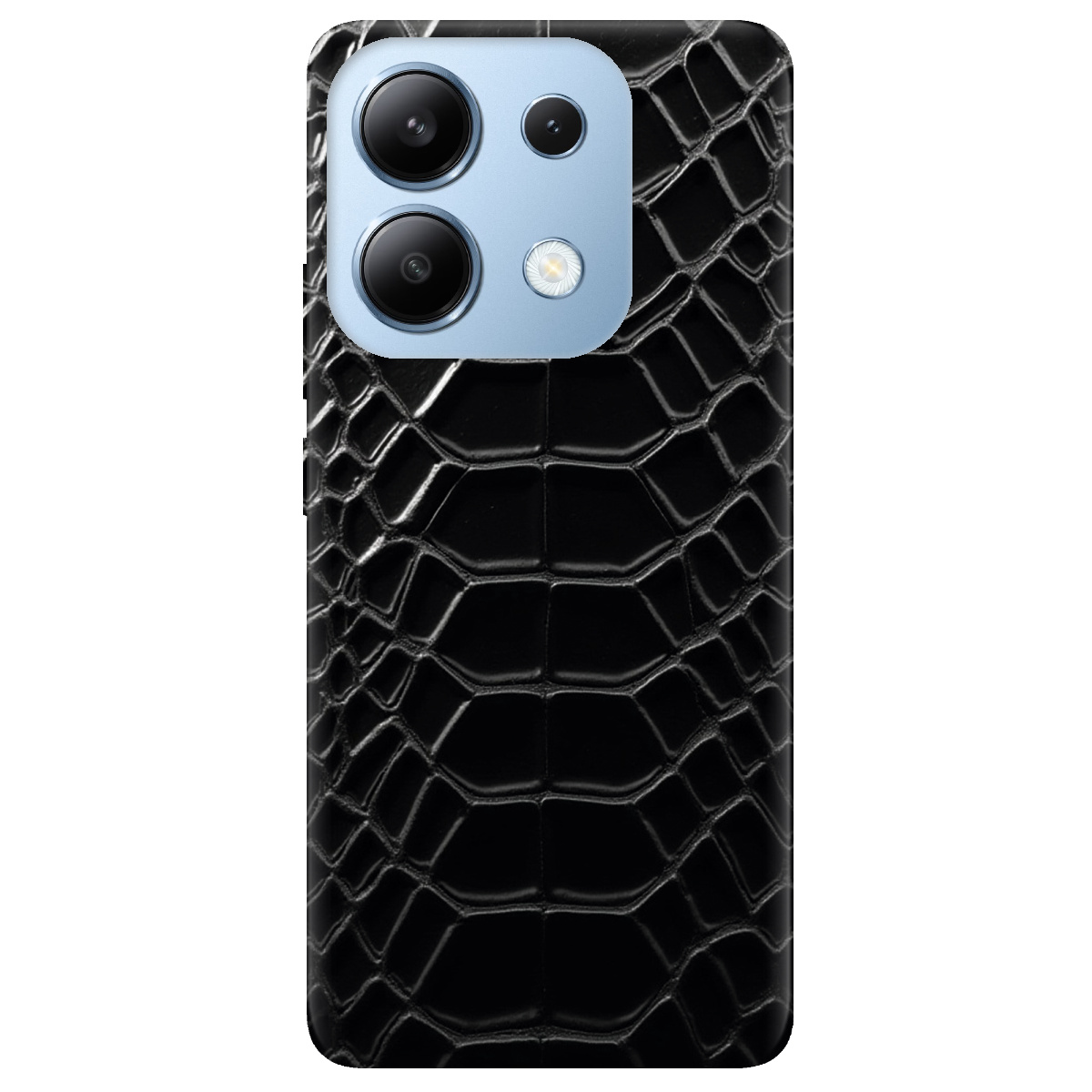 Чохол для Xiaomi Redmi Note 13 4G чорний матовий soft touch Хижий інстинкт - фото 1 Чохол для Xiaomi Redmi Note 13 4G чорний матовий soft touch Хижий інстинкт - фото 1 - Чохли для телефонів