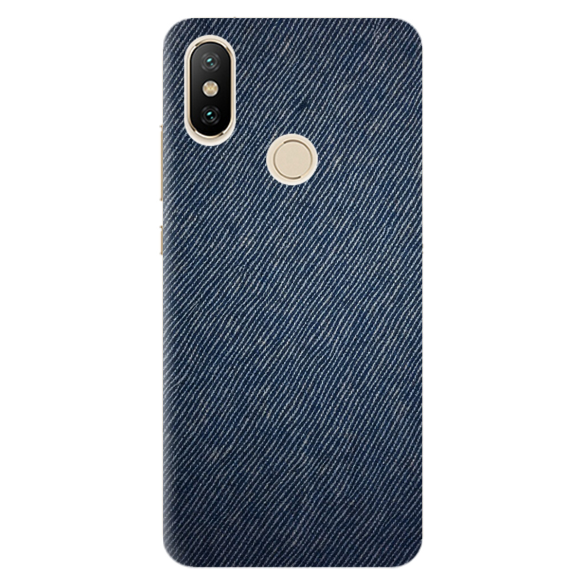 Чехол для Xiaomi Mi A2 Lite Ретро джинс - фото 1 - Чехлы для телефонов