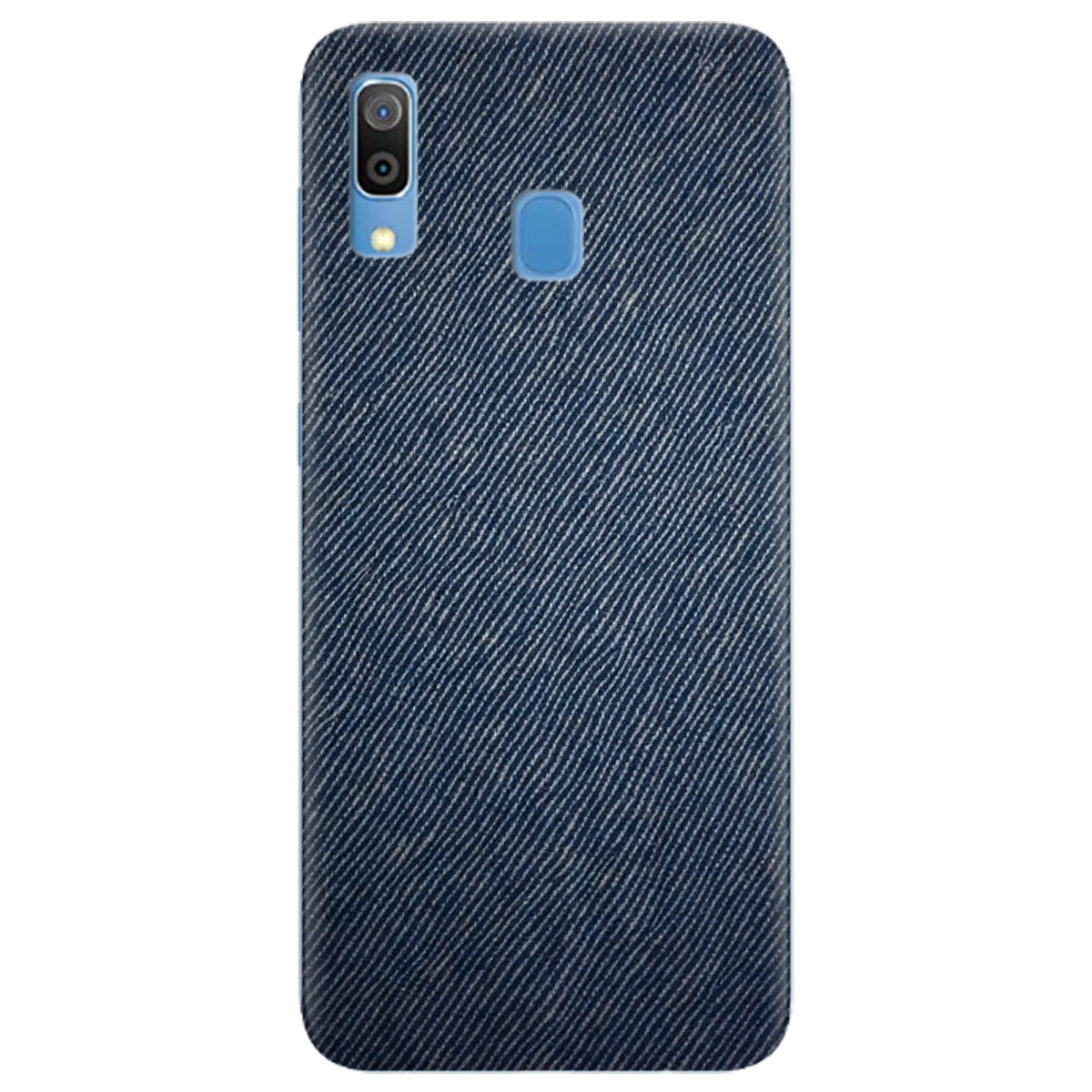 Чохол для Samsung Galaxy A30 Ретро джинс - фото 1 - Чохли для телефонів