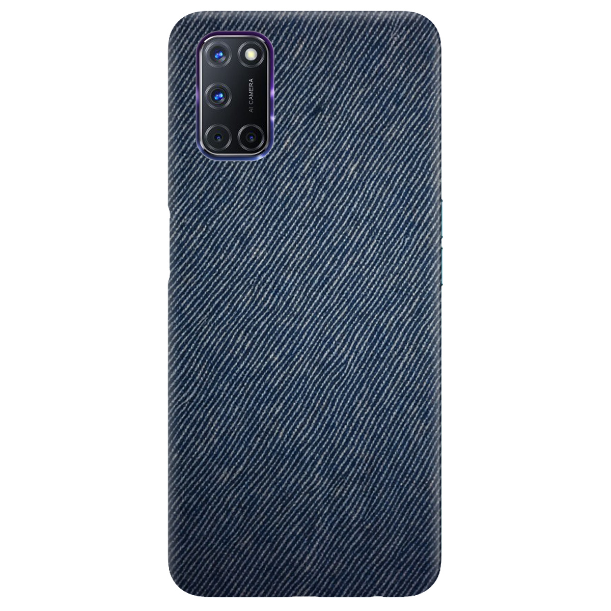Чехол для Oppo A52/ A72/ A92 Ретро джинс - фото 1 - Чехлы для телефонов