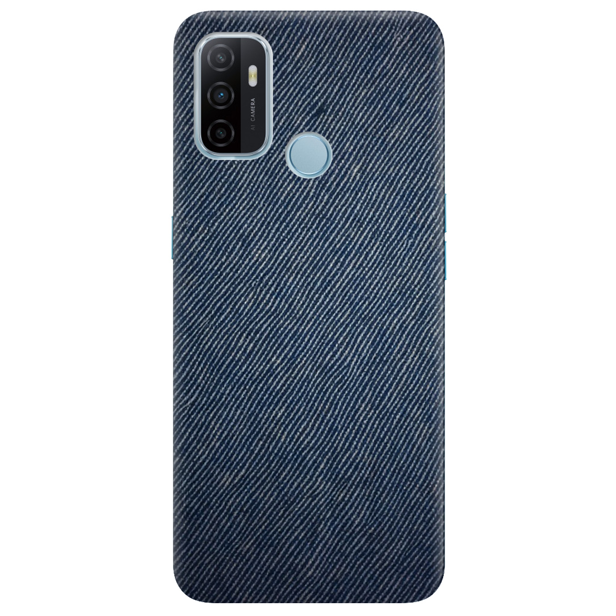Чохол для Oppo A53/ A32/ A33 Ретро джинс - фото 1 - Чохли для телефонів