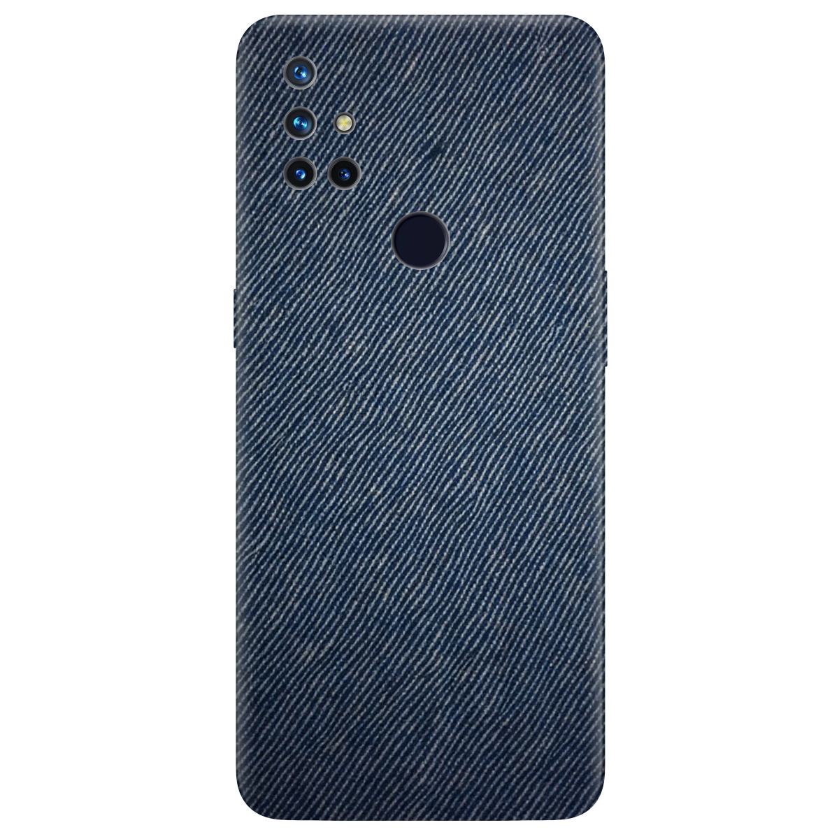 Чехол для OnePlus Nord N10 5G Ретро джинс - фото 1 - Чехлы для телефонов