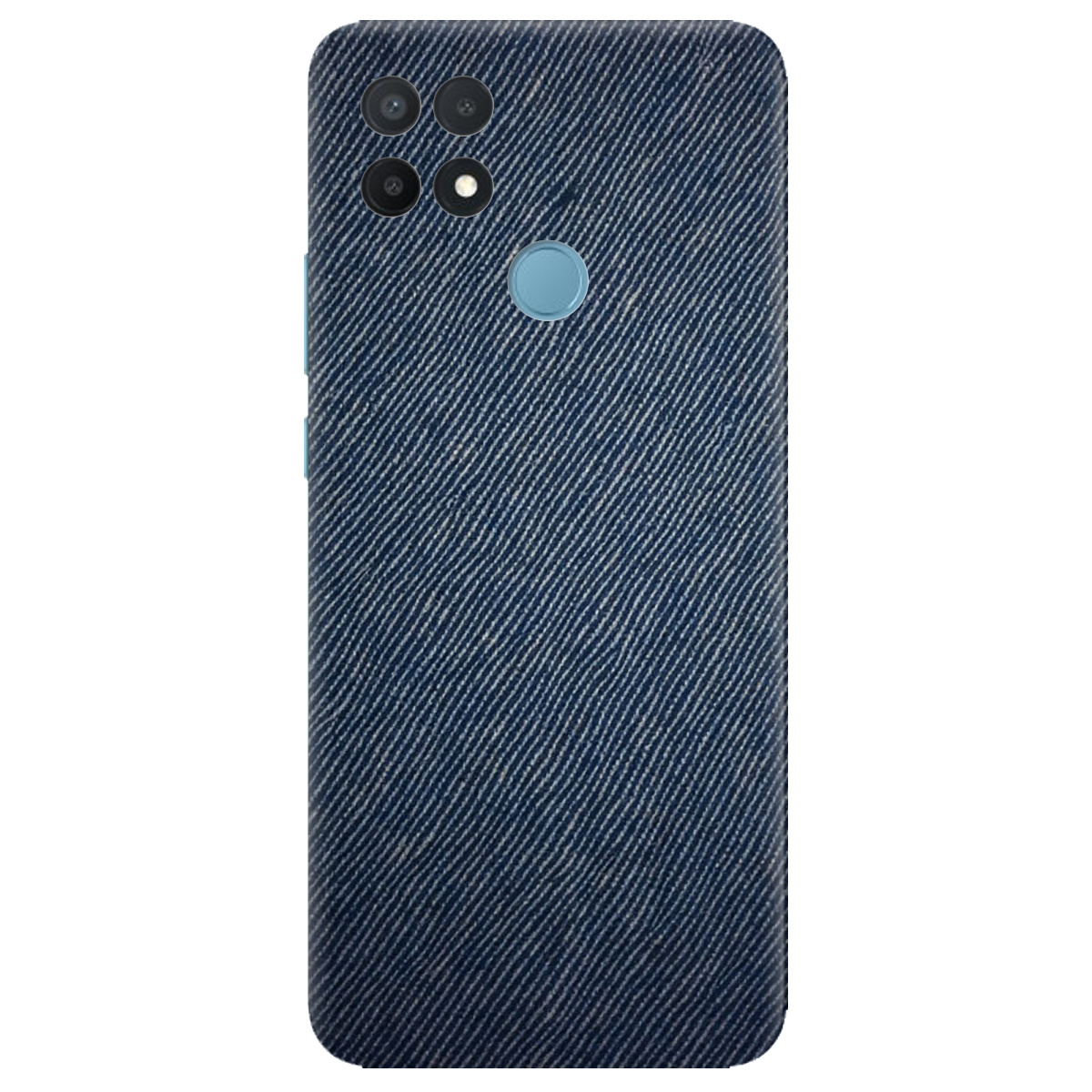 Чехол для Oppo A15s/ A15 Ретро джинс - фото 1 - Чехлы для телефонов